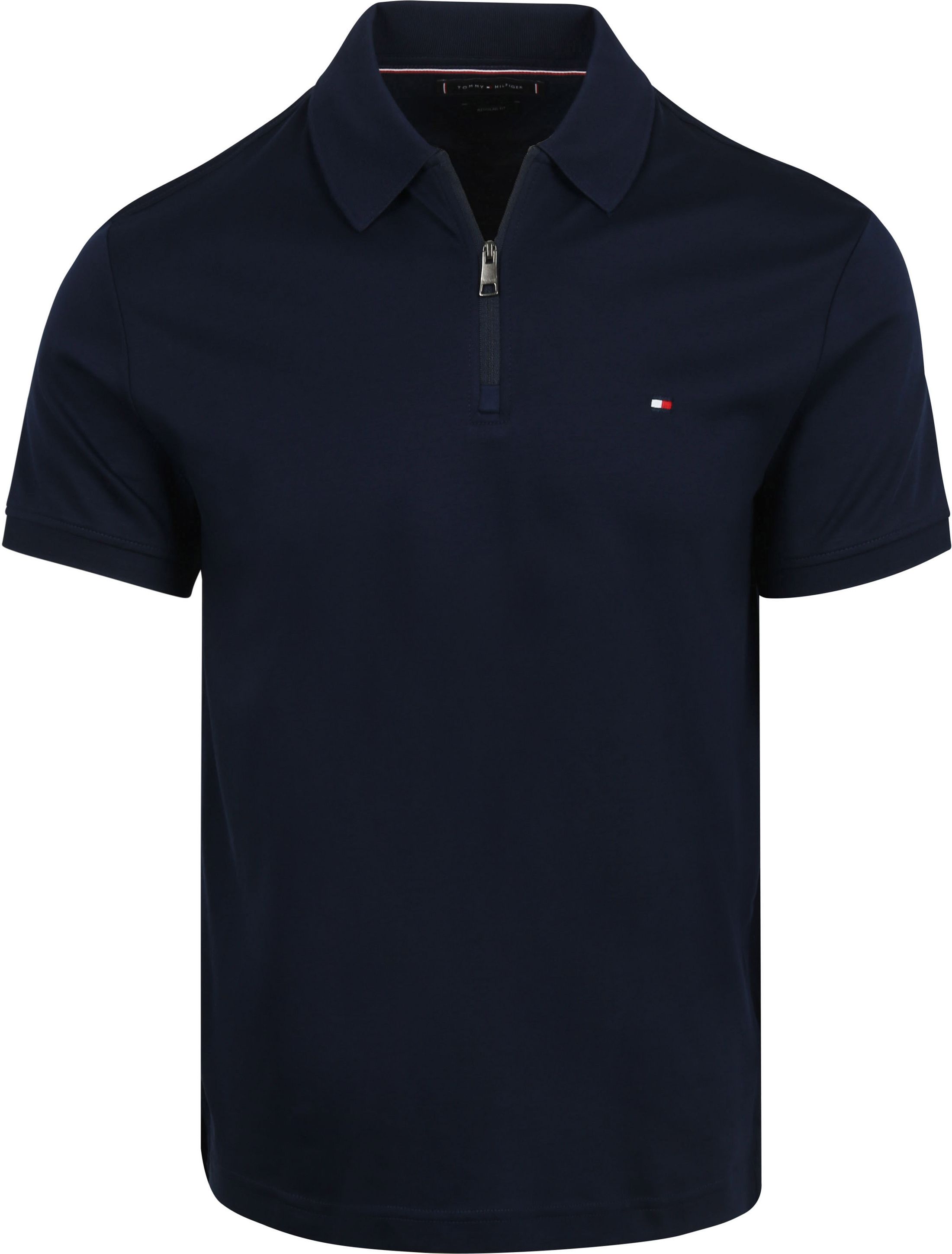 Tommy Hilfiger Half-Zip Polo Interlock Marine MW0MW42758-DCC commander en ligne | Suitable