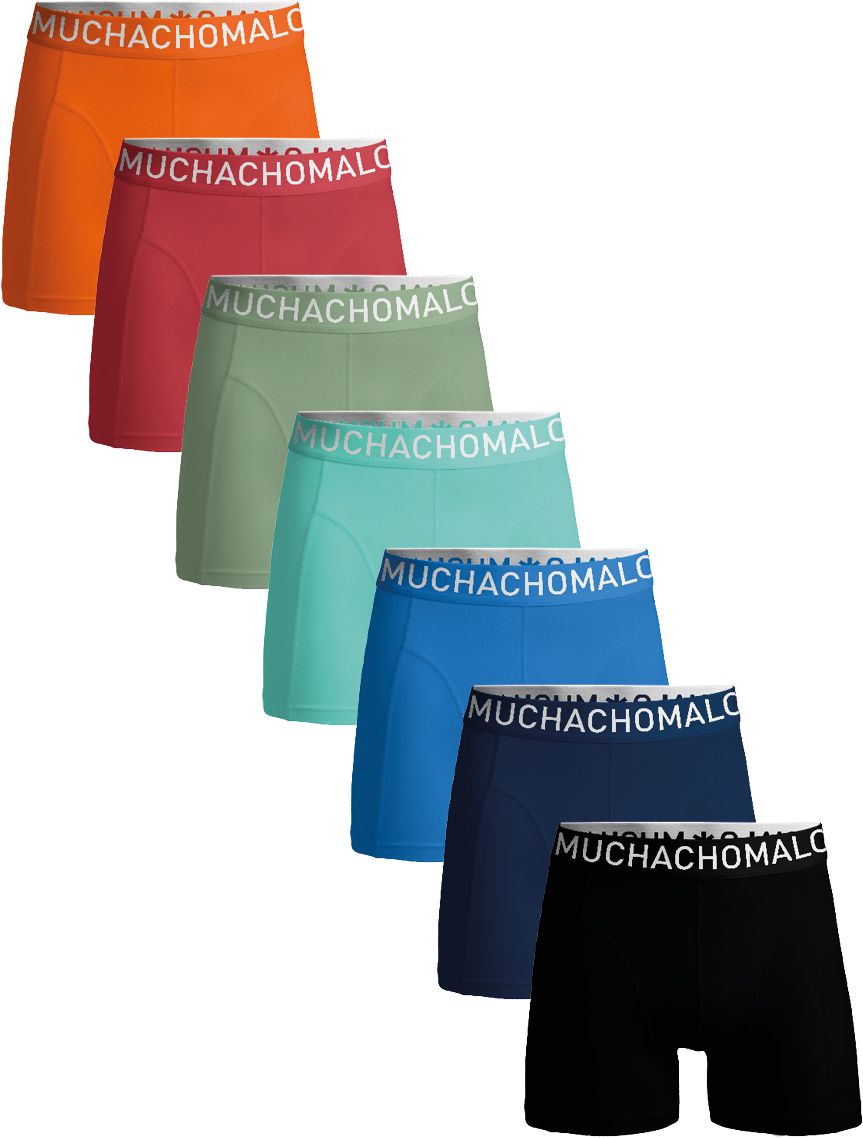 Muchachomalo boxershorts Hello Sunshine 7-pakke Multicolor LCSOLID1010-134-6555