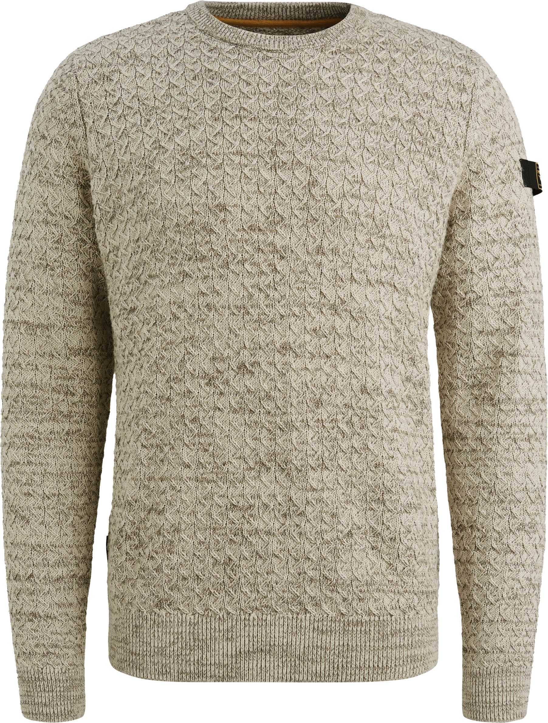 PME Legend Mouliné Structure Pullover Greige kaufen | PKW2510304-7013 | Suitable