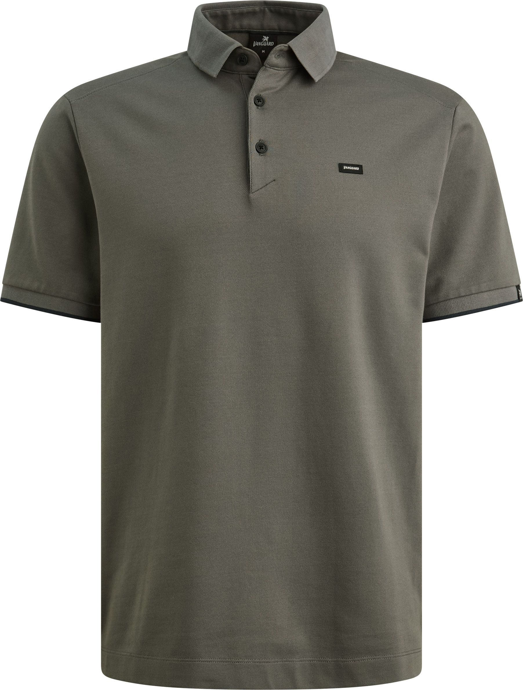 Vanguard Piqué Poloshirt Pewter kopen | Suitable