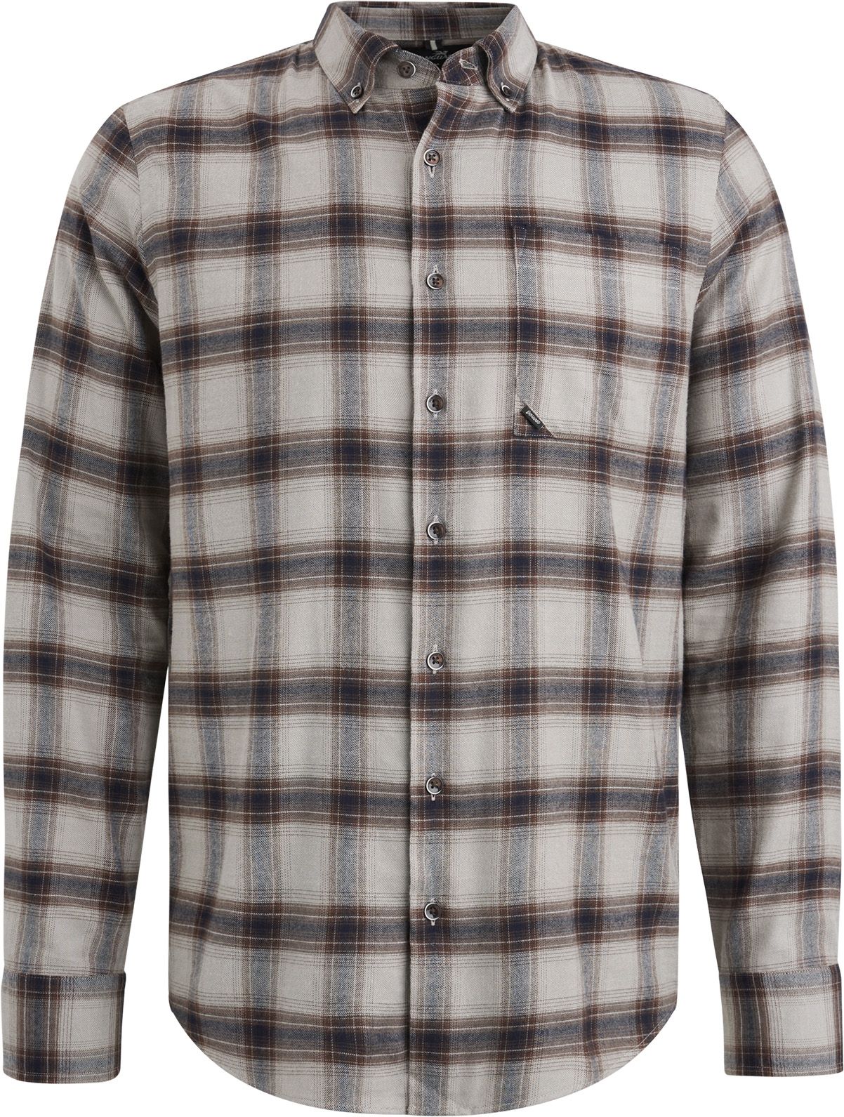 Vanguard Skjorte Rutet Taupe VSI2409218-8265