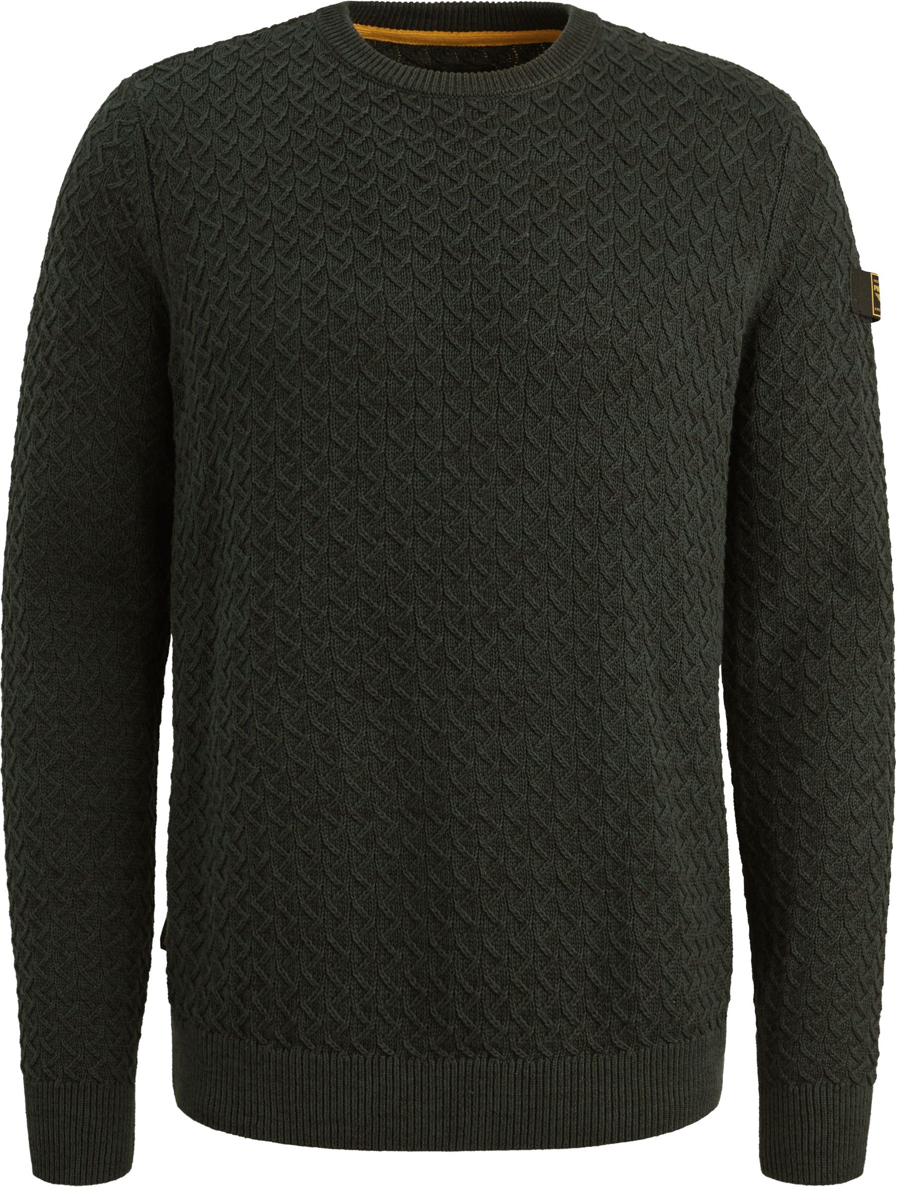 PME Legend Mouliné Structure Pullover Dunkelgrün kaufen | PKW2510304-6027 | Suitable