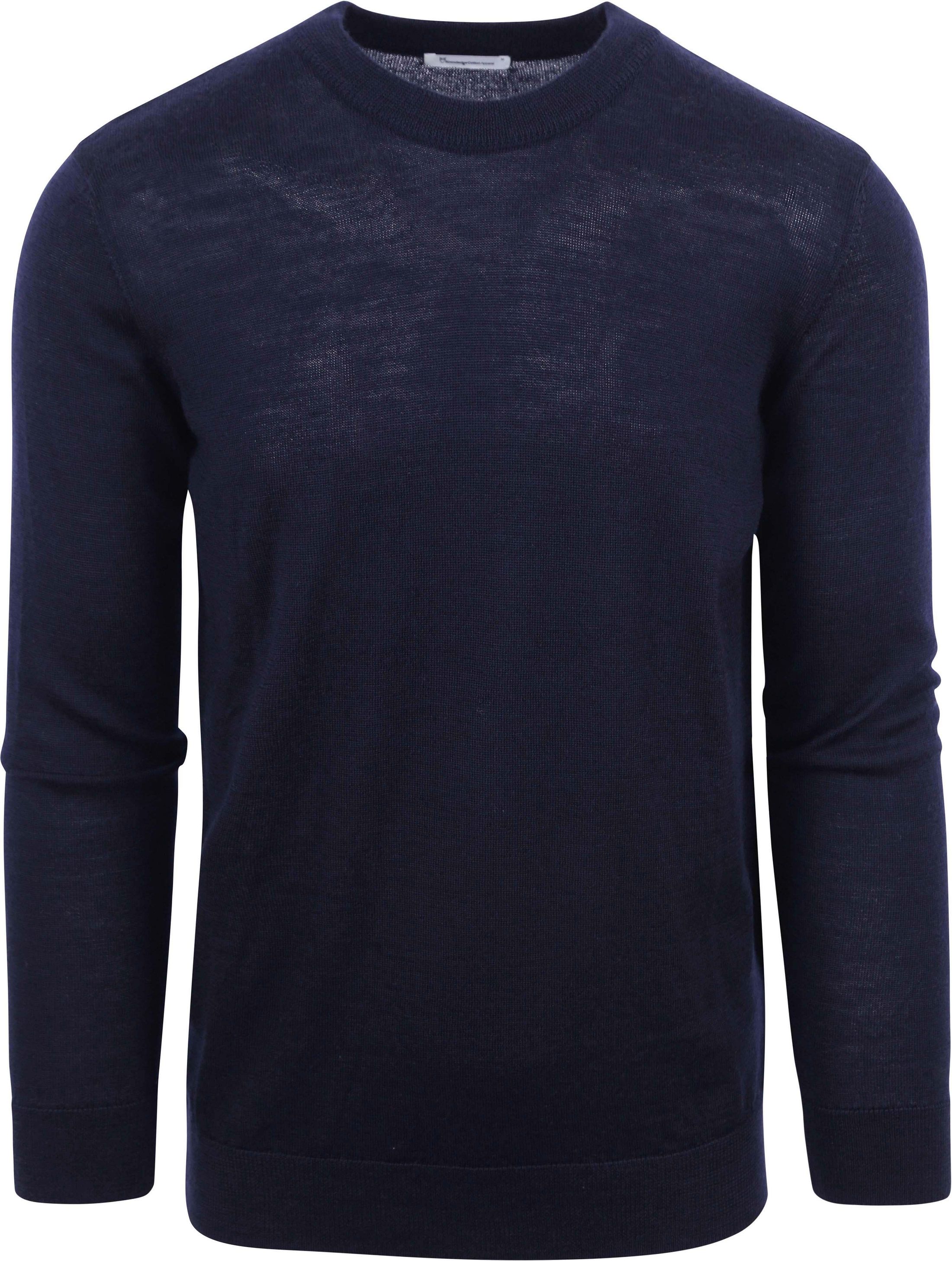 KnowledgeCotton Apparel Maglione Blu scuro 1080068 