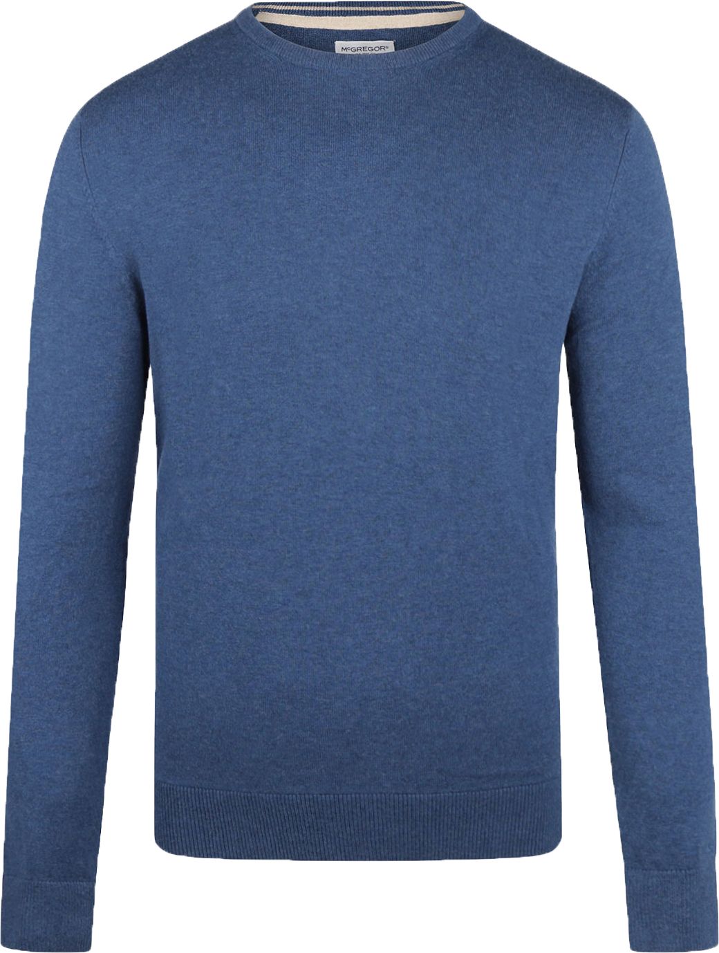 McGregor Pullover Wool Mix Mid Blauw kaufen | MM232.1202.01-2101 | Suitable