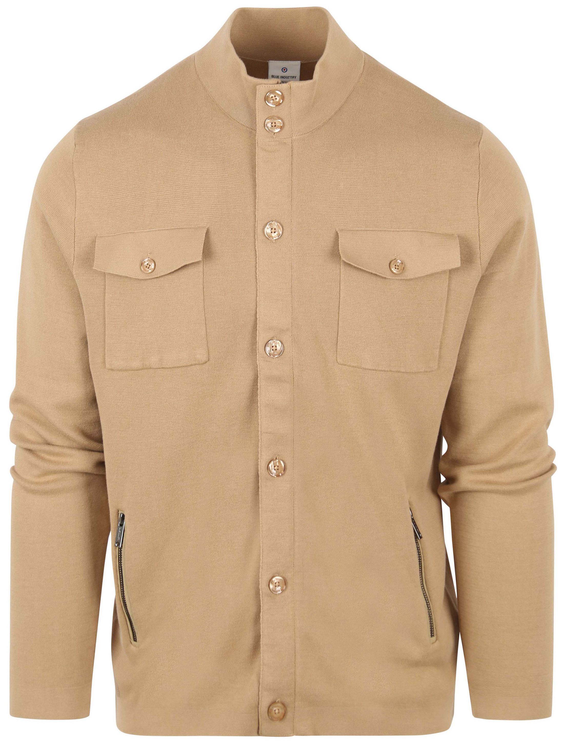 Blue Industry Zipper Vest Camel KBIW21-M17 Camel kopen | Suitable