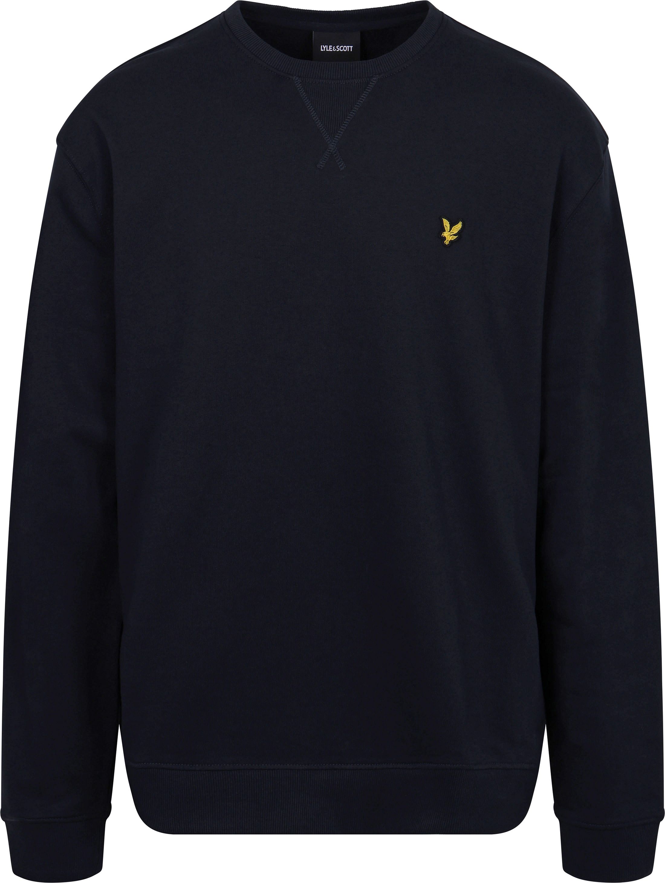 Lyle & Scott Plussize Sweater Marineblå ML424VOGX-Z271