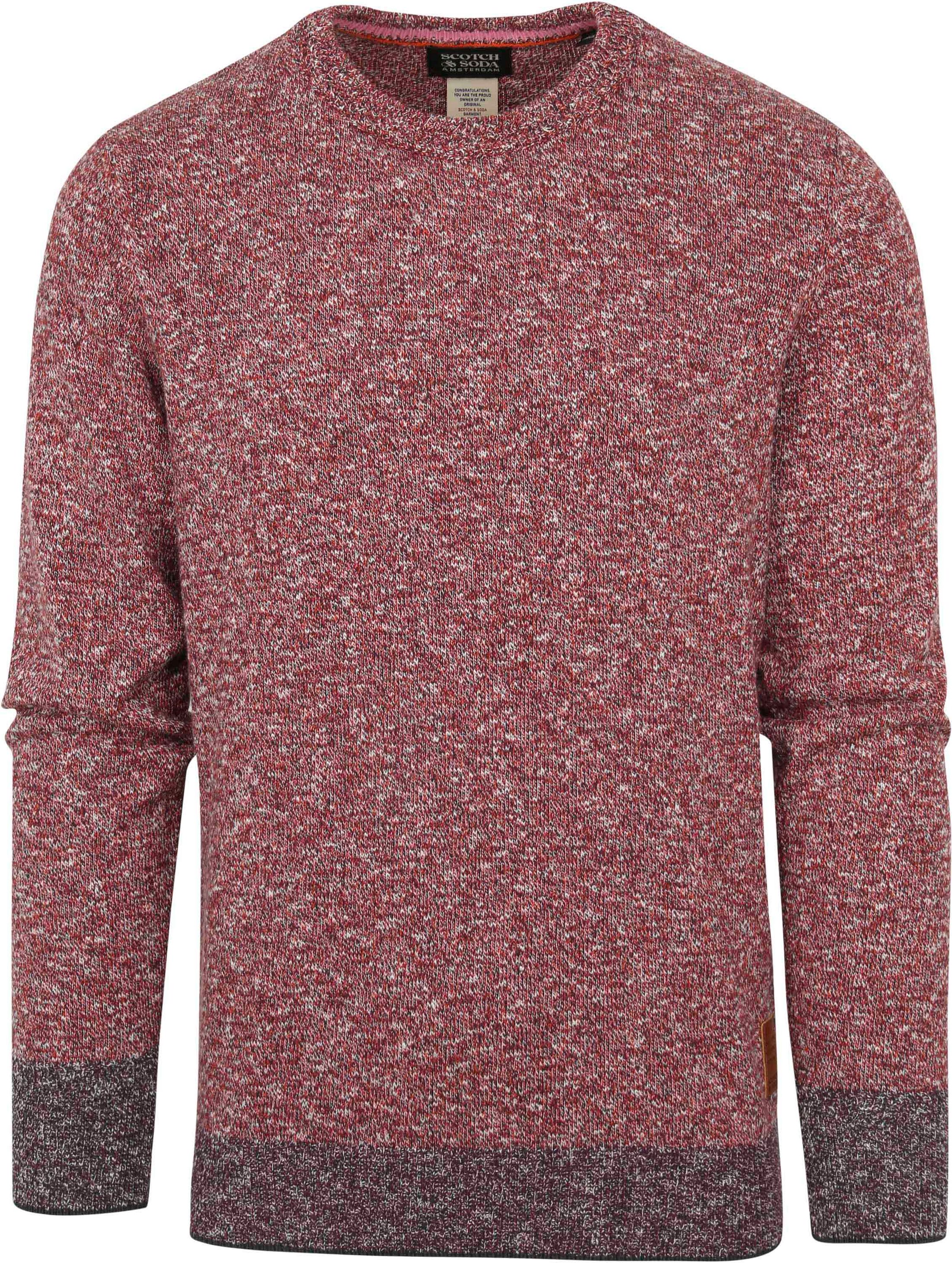 Scotch and Soda Pullover Rood Melange 169259 kopen | Suitable