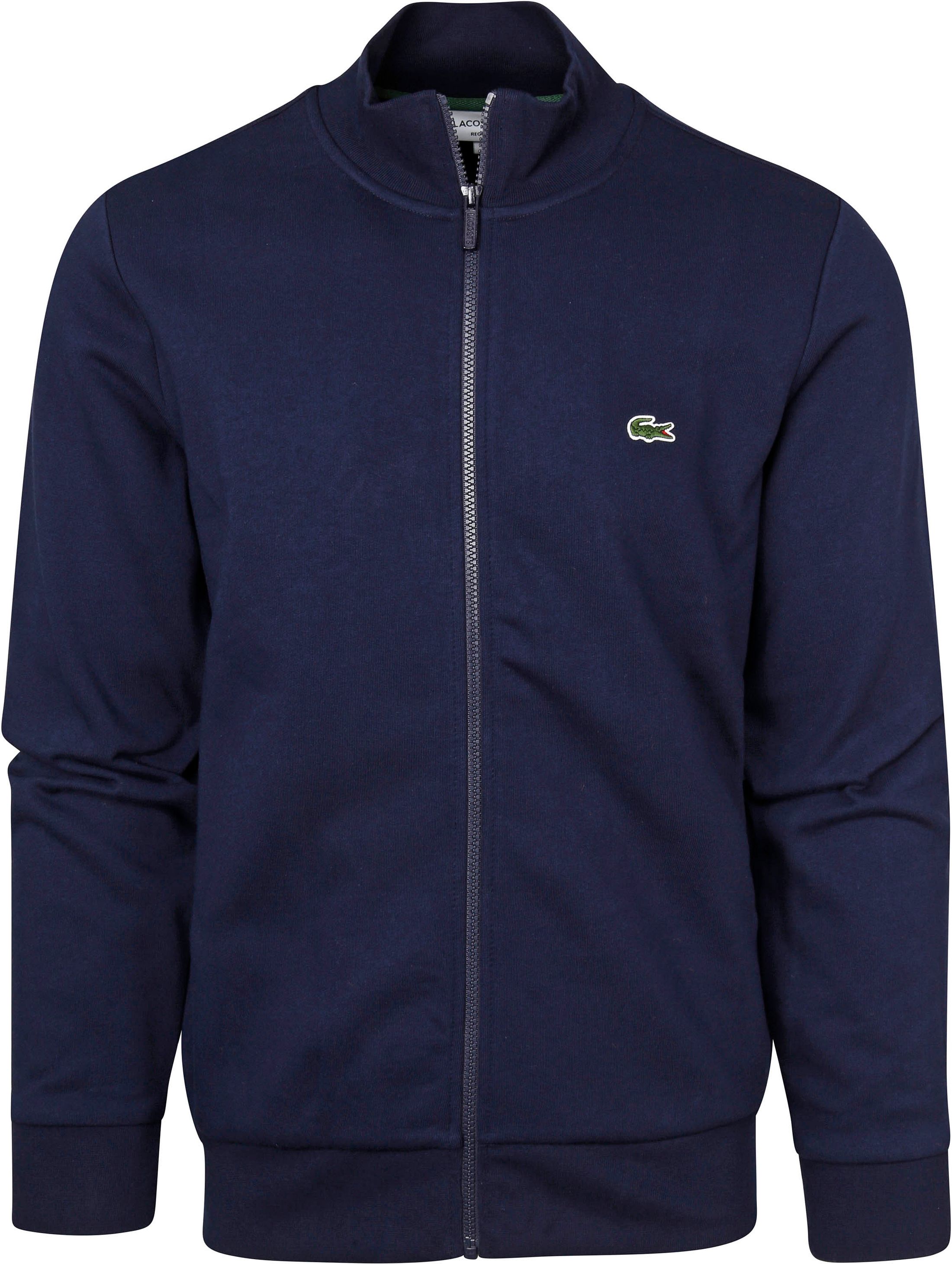 Lacoste Kofta Full Zip Mörkblå SH9622-166 köp | Suitable