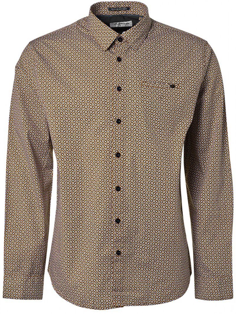 No Excess Skjorta Tryck Orange 21430815SN-048