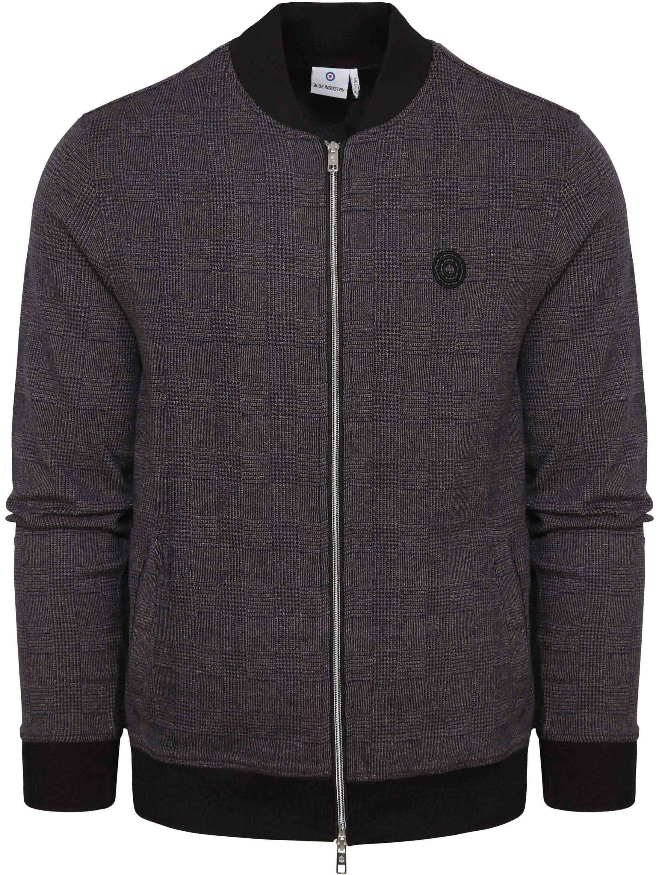 Blue Industry Vest Grijs Navy KBIW23-M63-taupe kopen | Suitable