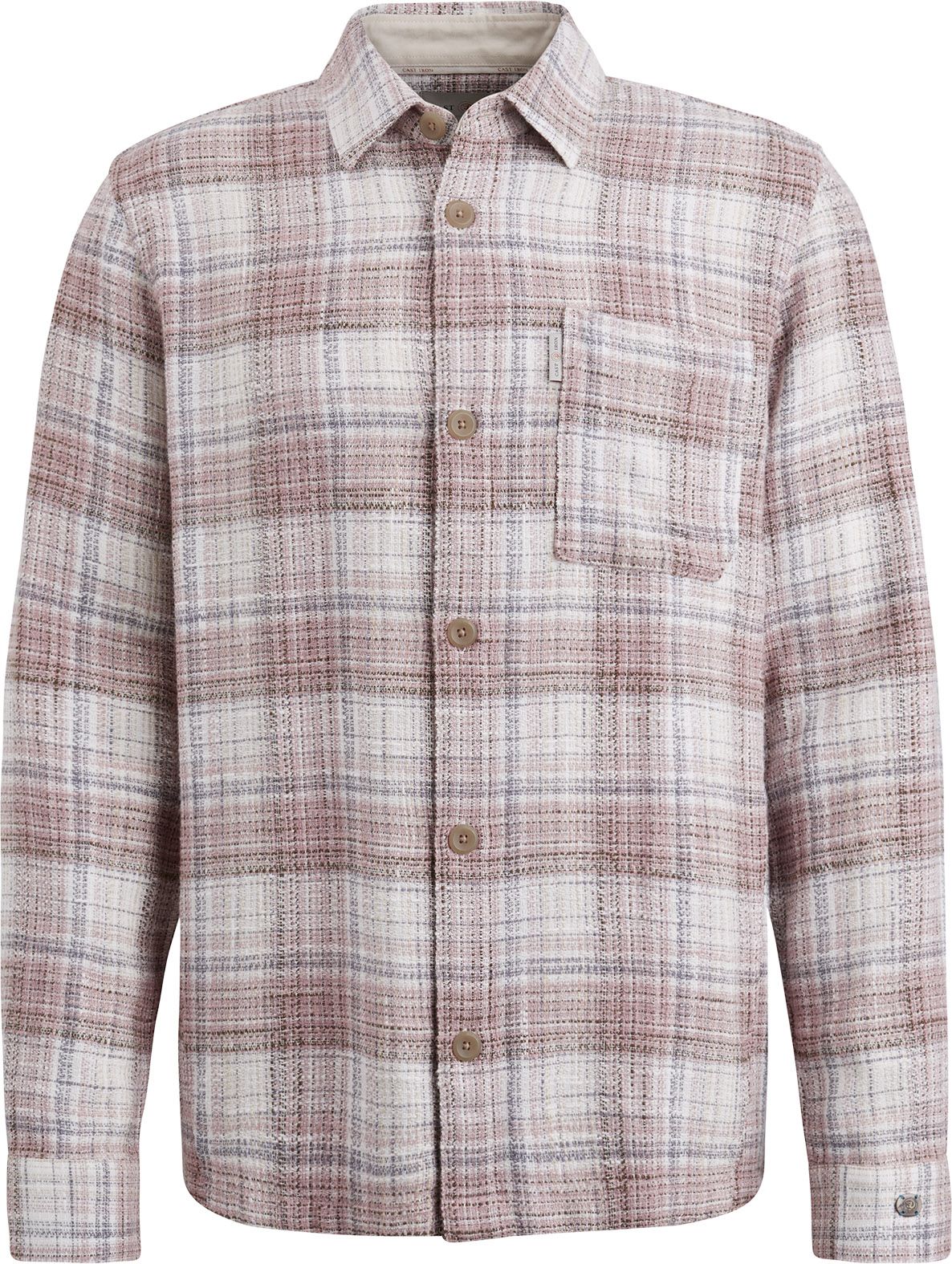 Cast Iron Overshirt Check Pink CSI2403230-4099