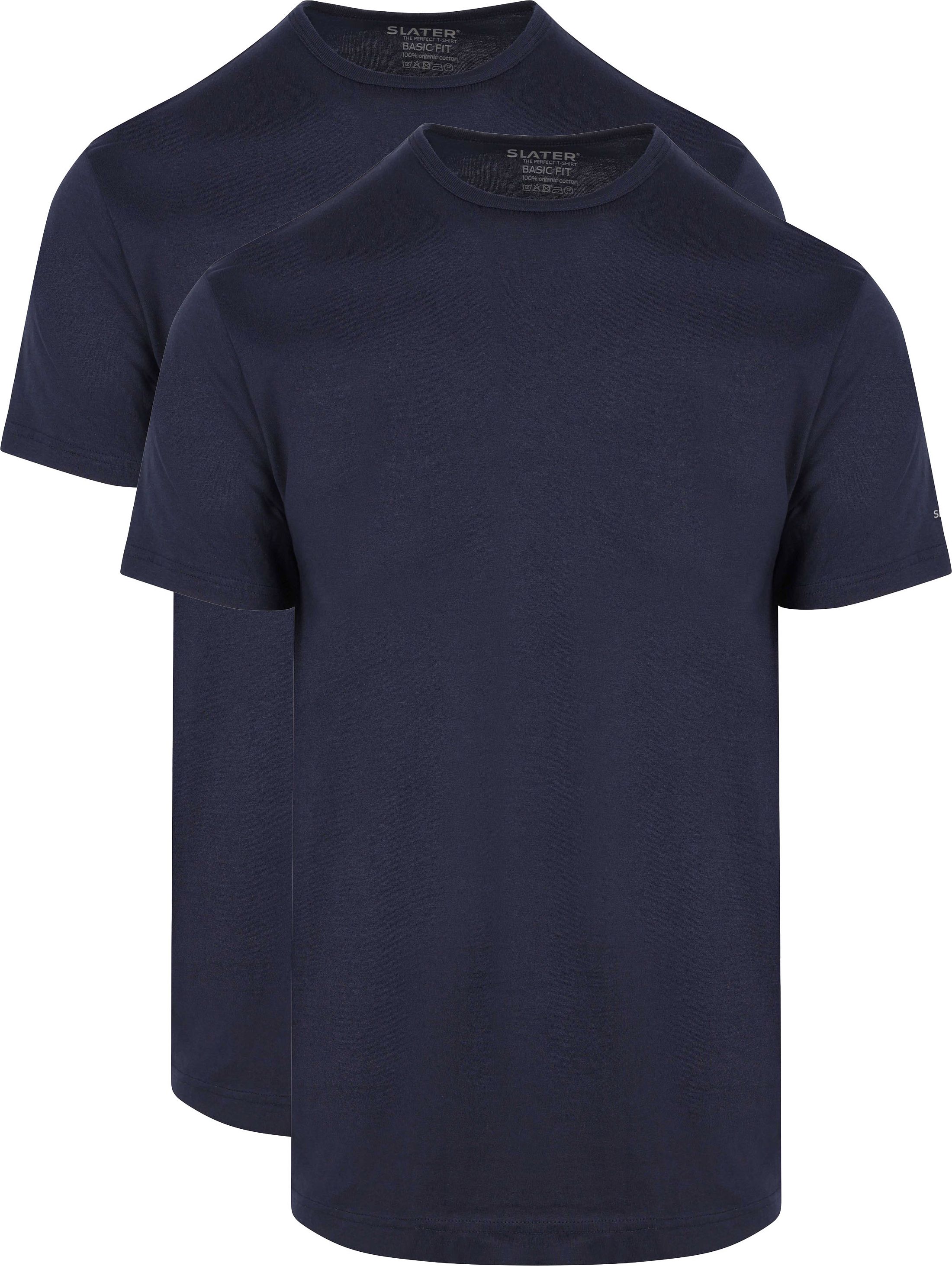 Slater Camiseta Azul 7510-400 2-pack