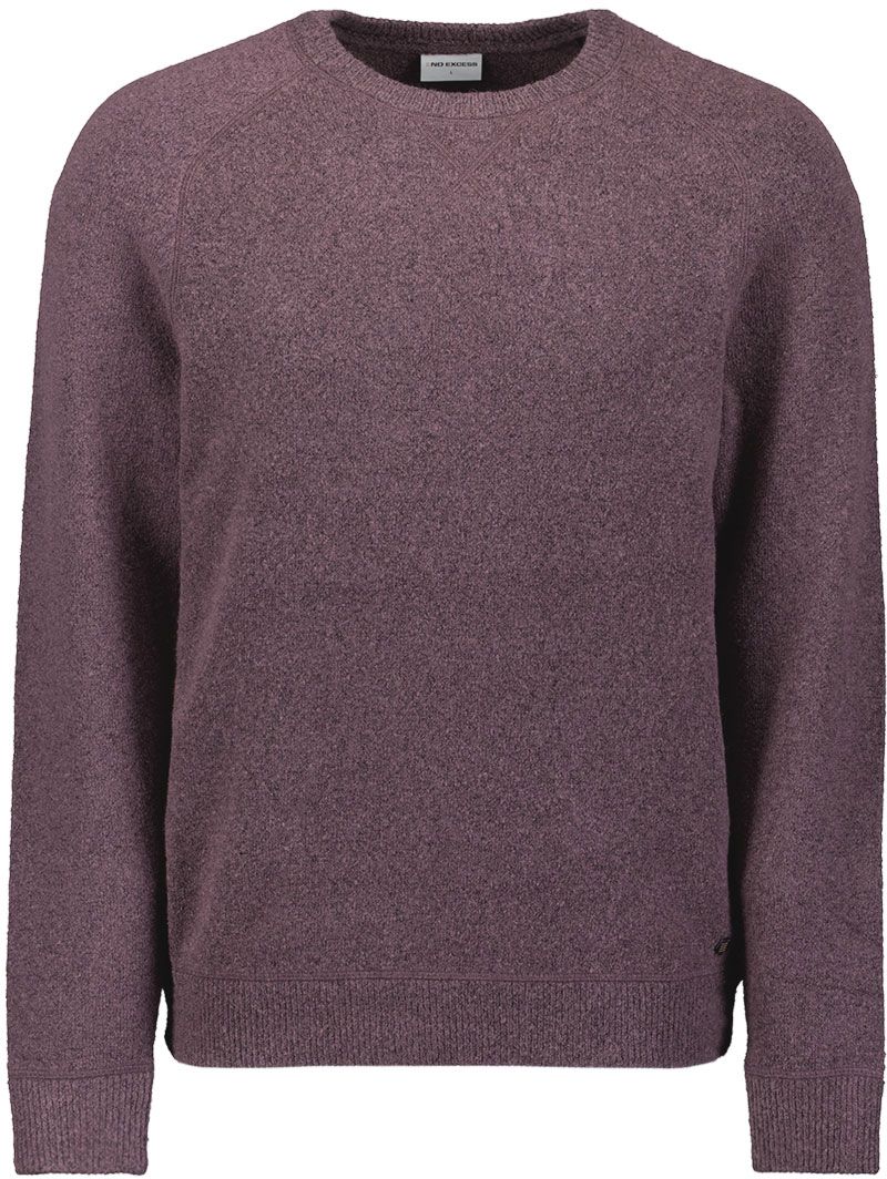 No Excess Pullover Melange Dark Wine order online | 29210822-164 | Suitable Italy