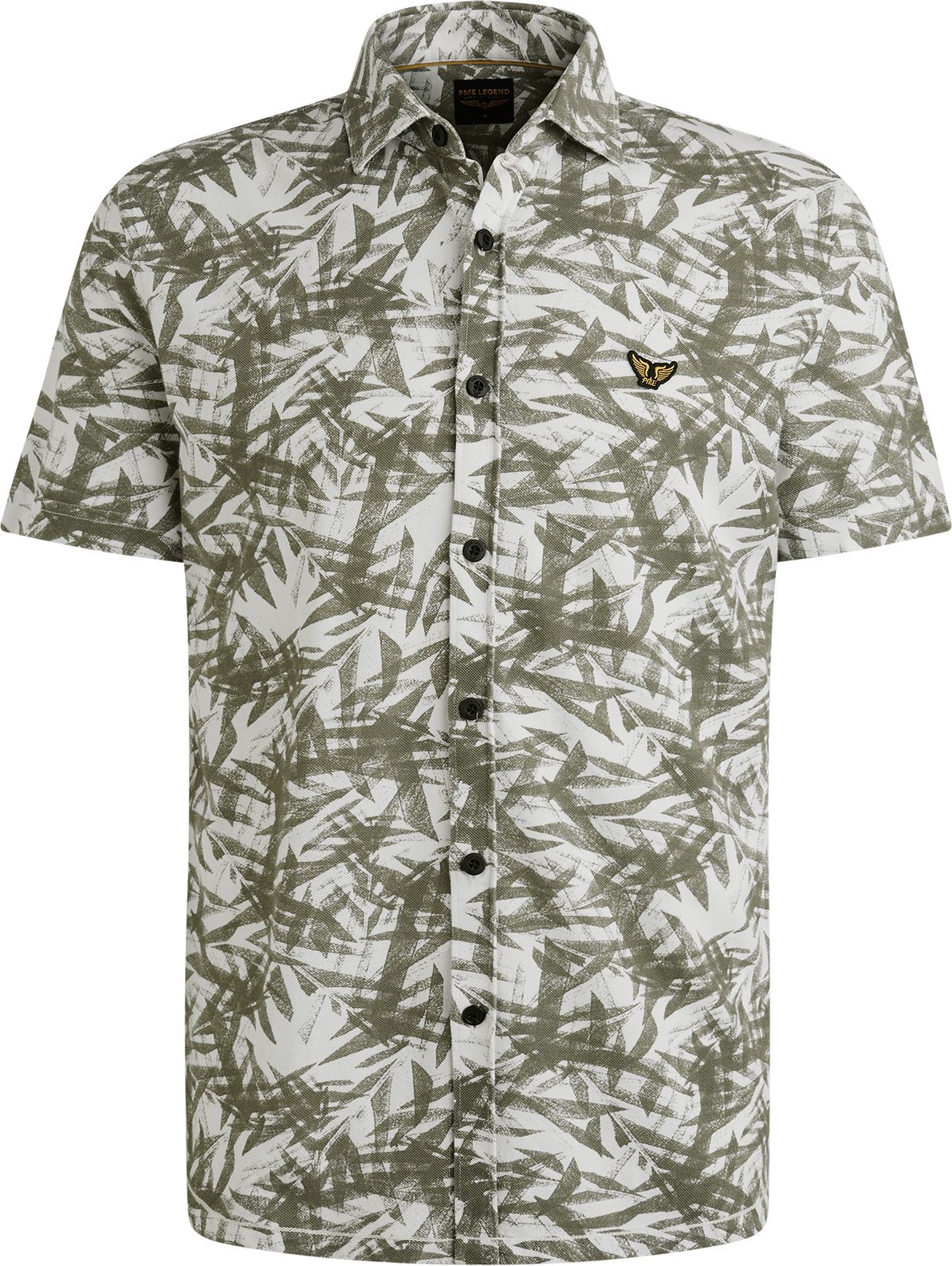 PME Legend Short Sleeve Hemd Druck Grün PSIS2505228-7003 kaufen | Suitable