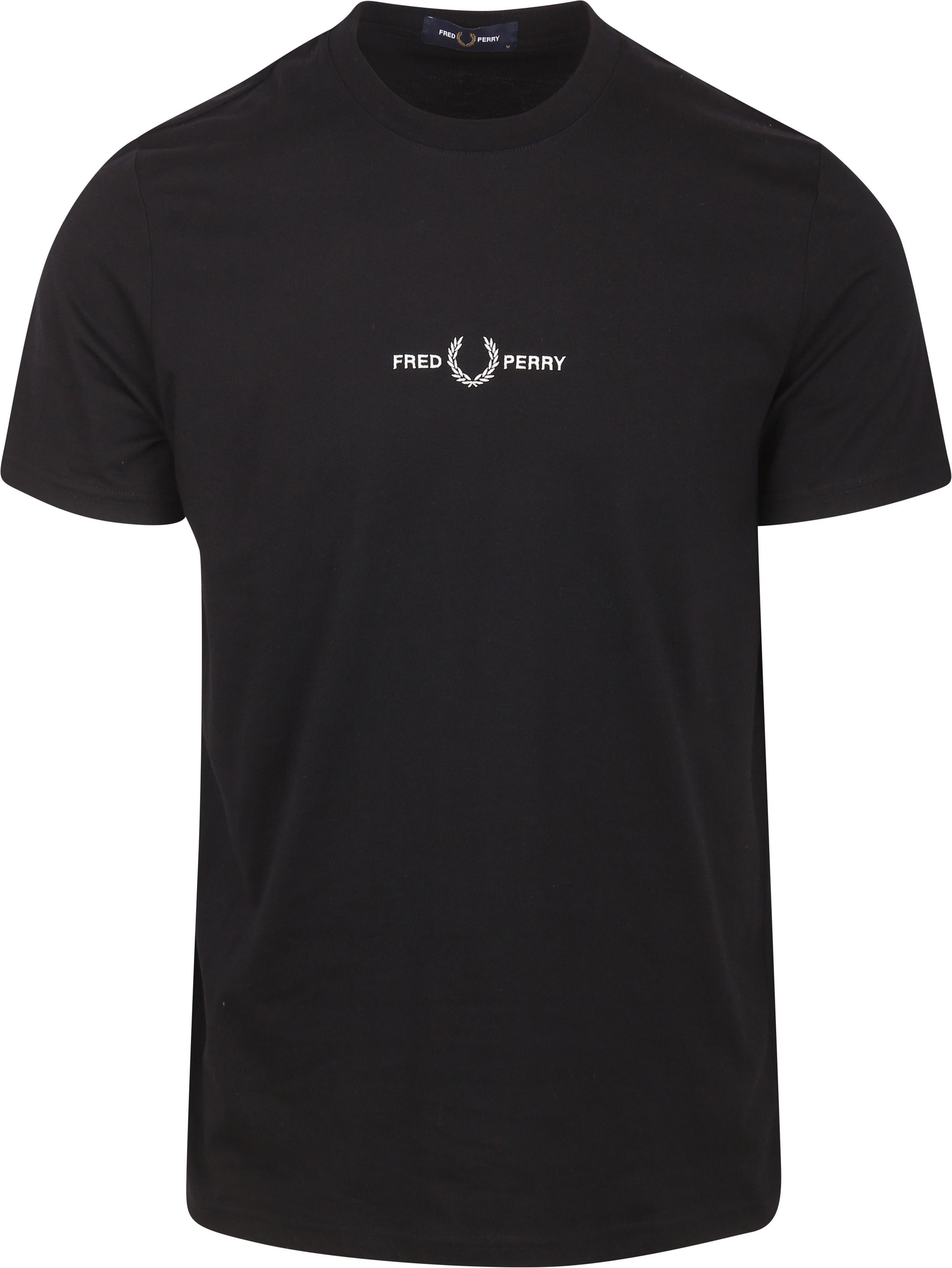 Fred Perry Camiseta Negro M4580-102 
