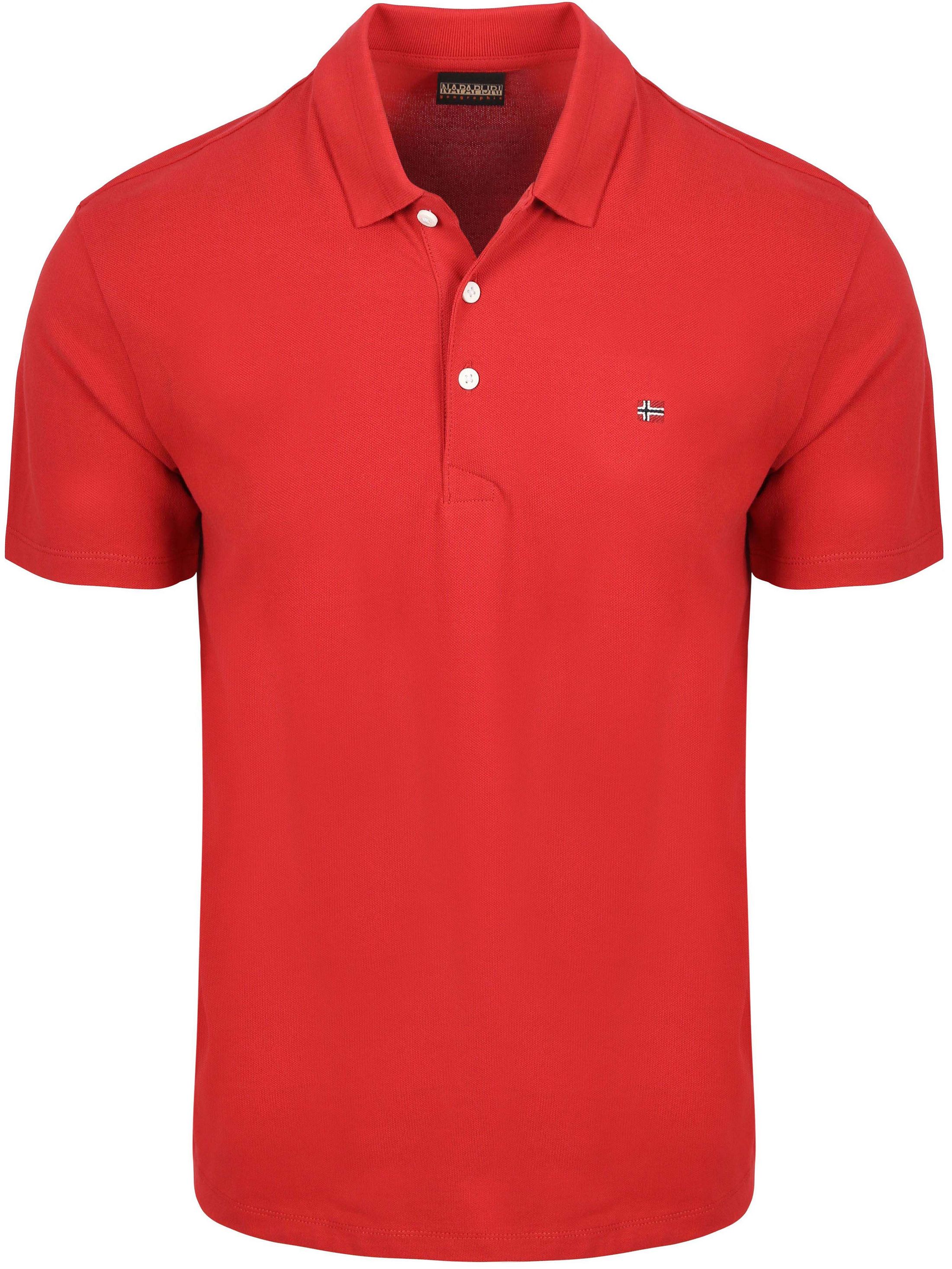 Napapijri Ealis Poloshirt Rood kopen | Suitable