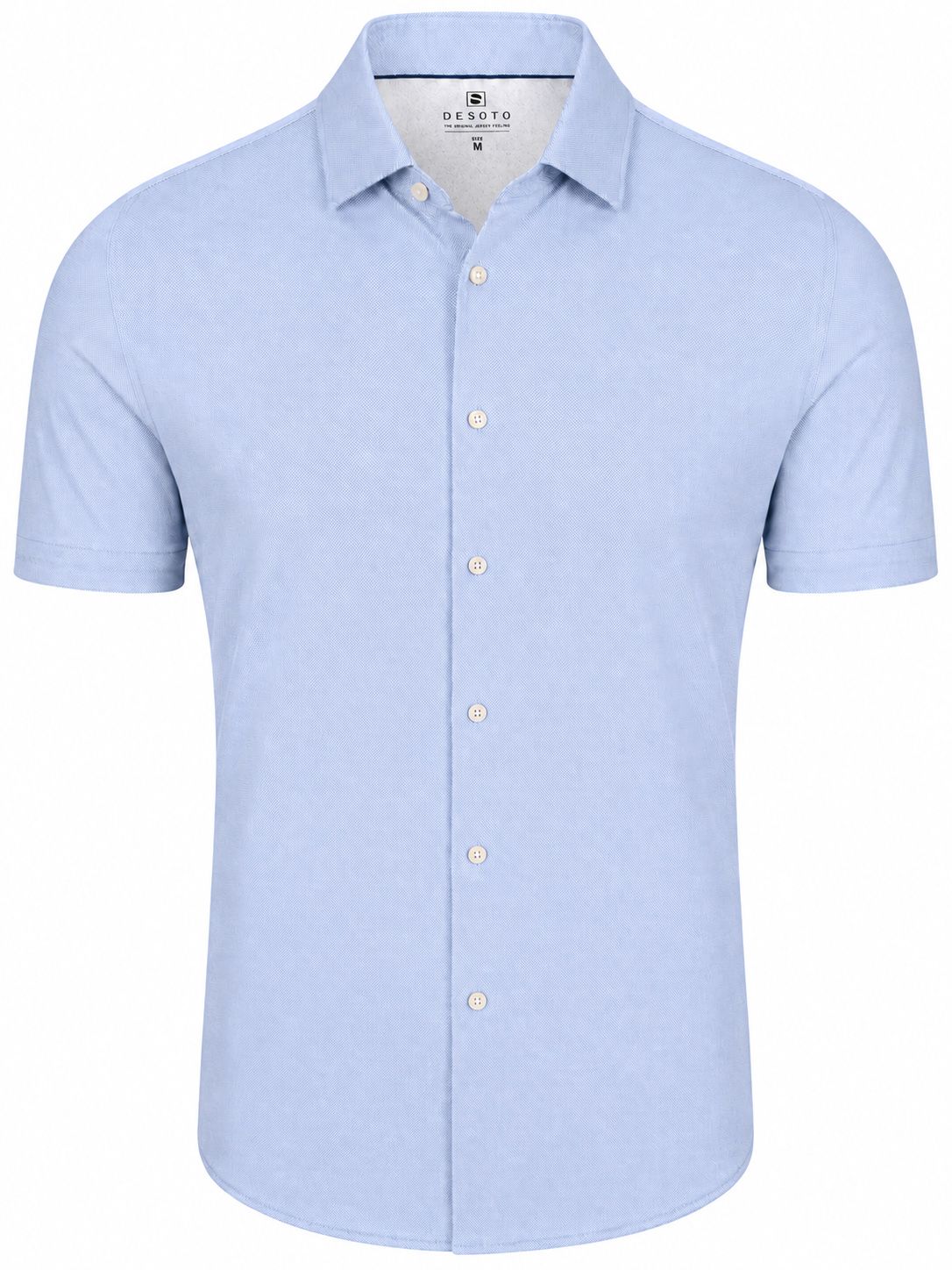 Desoto Chemise Manches Courtes Oxford Optics Bleu clair 93032-3-530 commander en ligne | Suitable