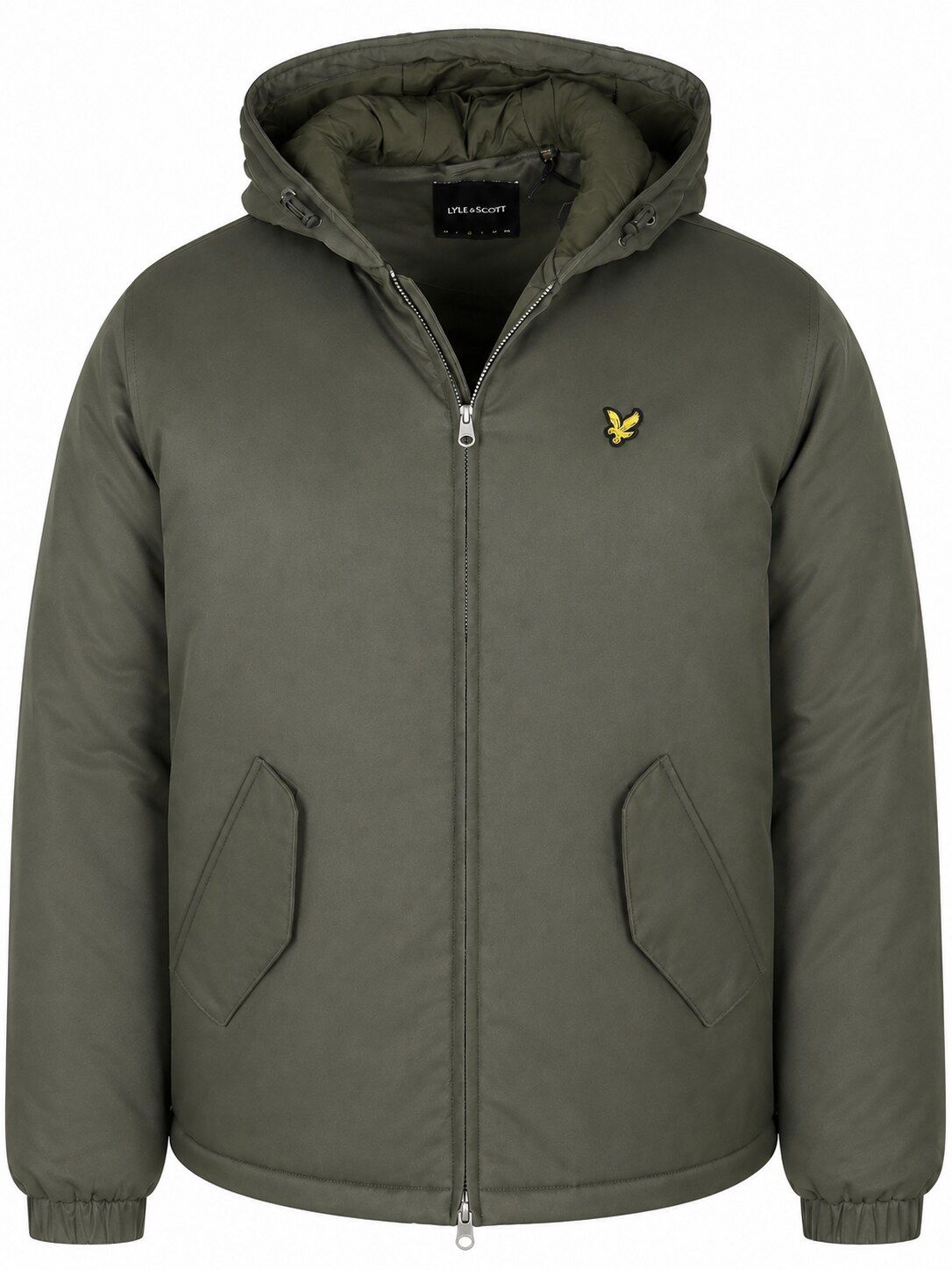 Lyle & Scott Plussize Jacket Hooded Olive JK2514VX-X848 order online | Suitable