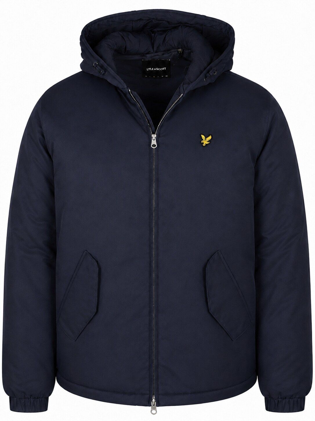 Lyle & Scott Plussize Jas Hooded Navy JK2514VX-Z271 kopen | Suitable