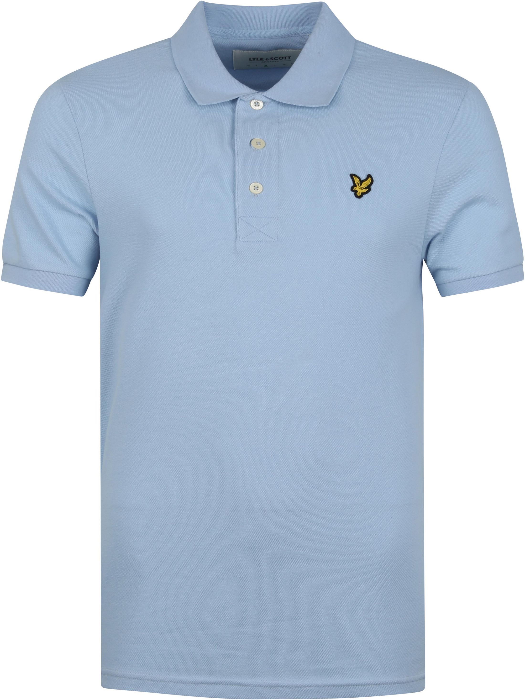 Lyle og Scott Polo i Lyseblå SP400VOG-W487