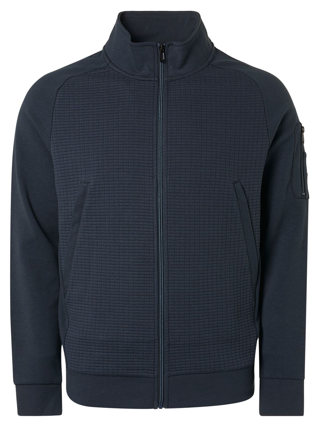 No Excess Dunkelblau Reißverschluss-Jacke 15100124 kaufen | Suitable