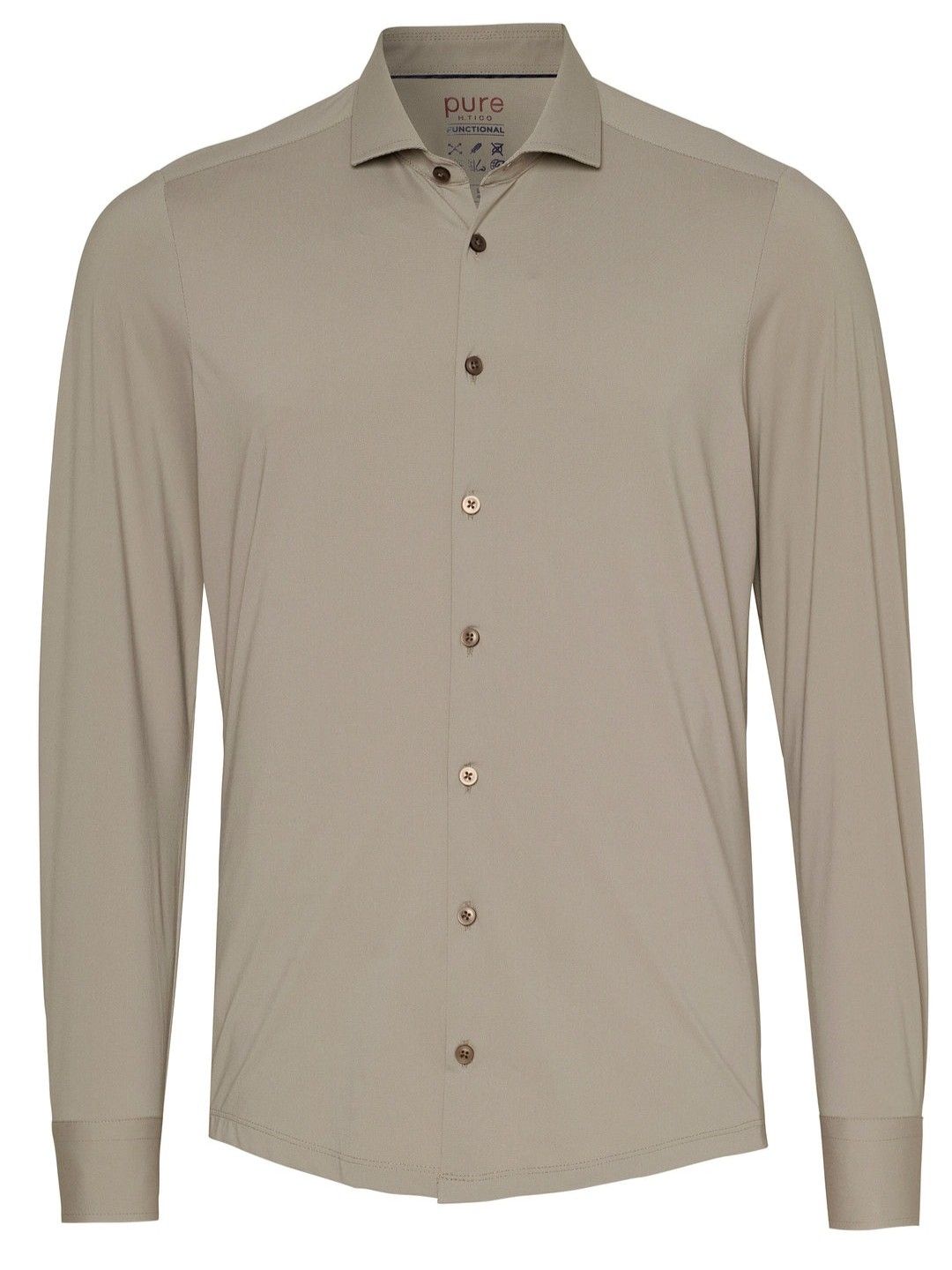 Pure Chemise Beige E11301-21750-216 commander en ligne | Suitable