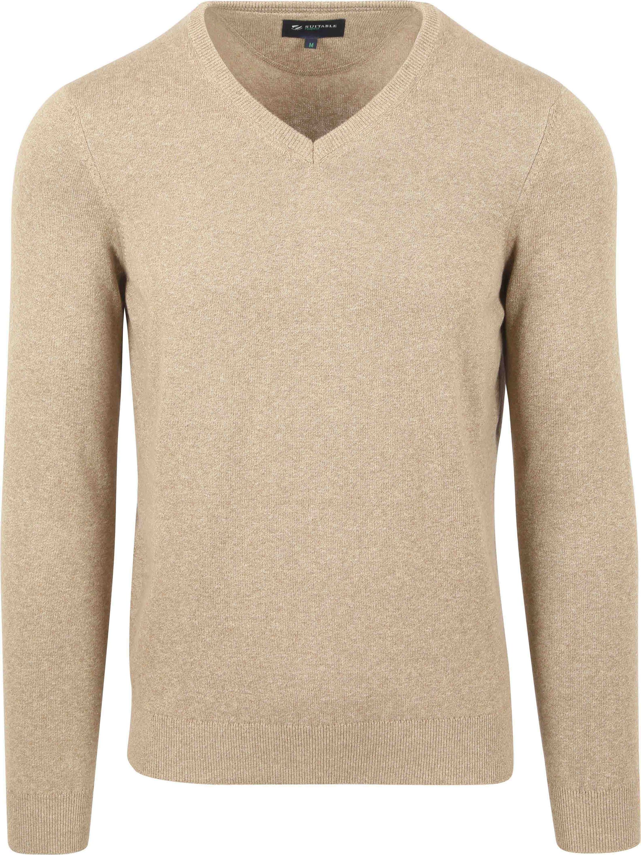 Passande Respekt Vinir Pullover Melange Sand RSP-24PUV-SA