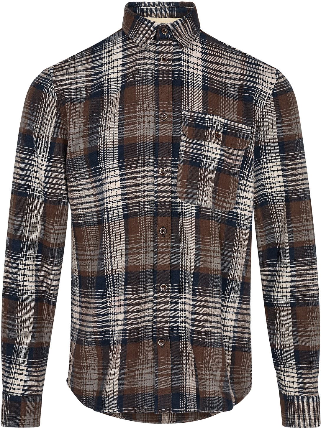 Anerkjendt Hemd Leif Karos Braun Navy kaufen | 901238-3059 | Suitable