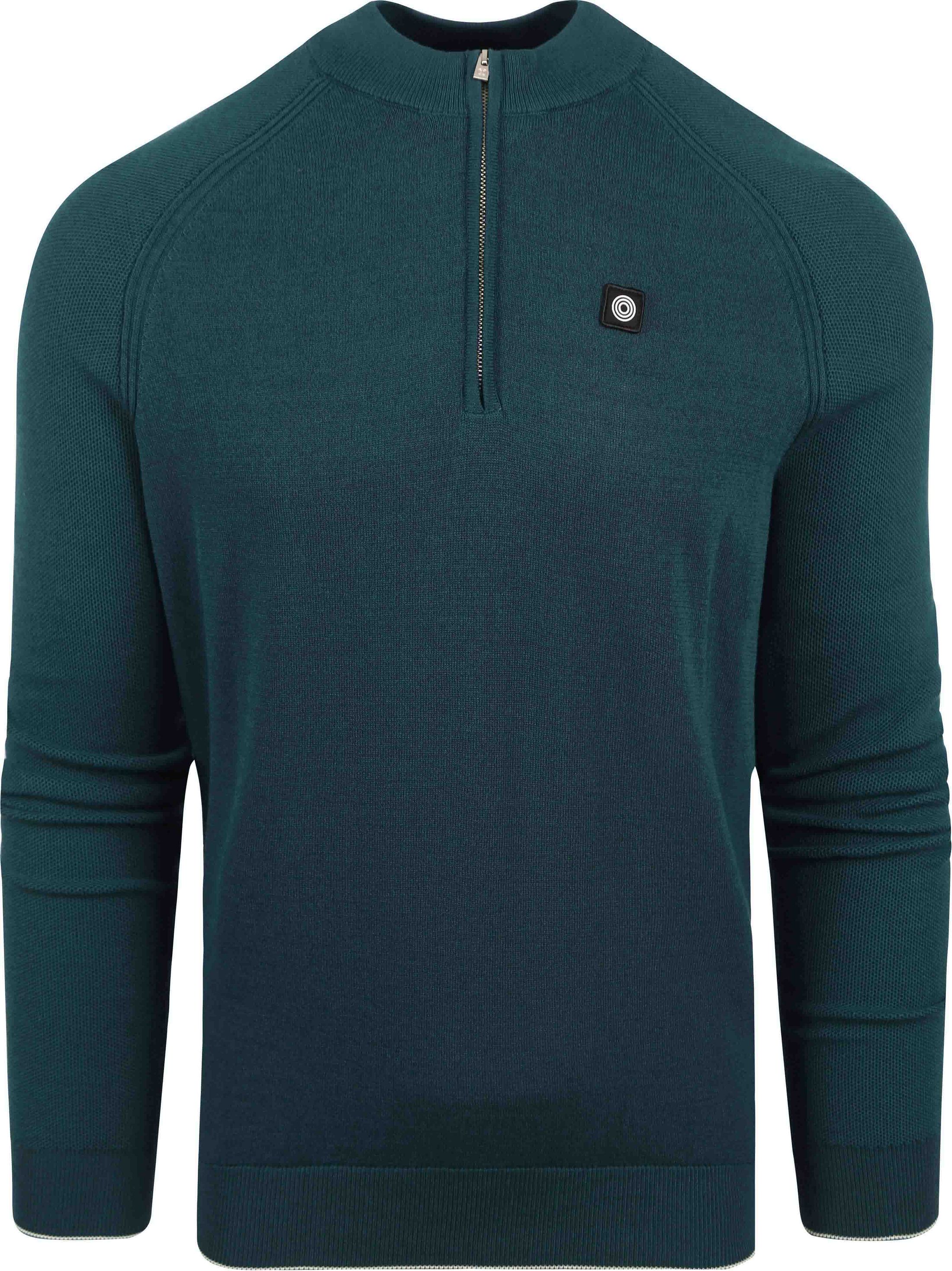 Blue Industry Half Zip Pullover Dunkelgrün kaufen | KBIW23-M10-green | Suitable