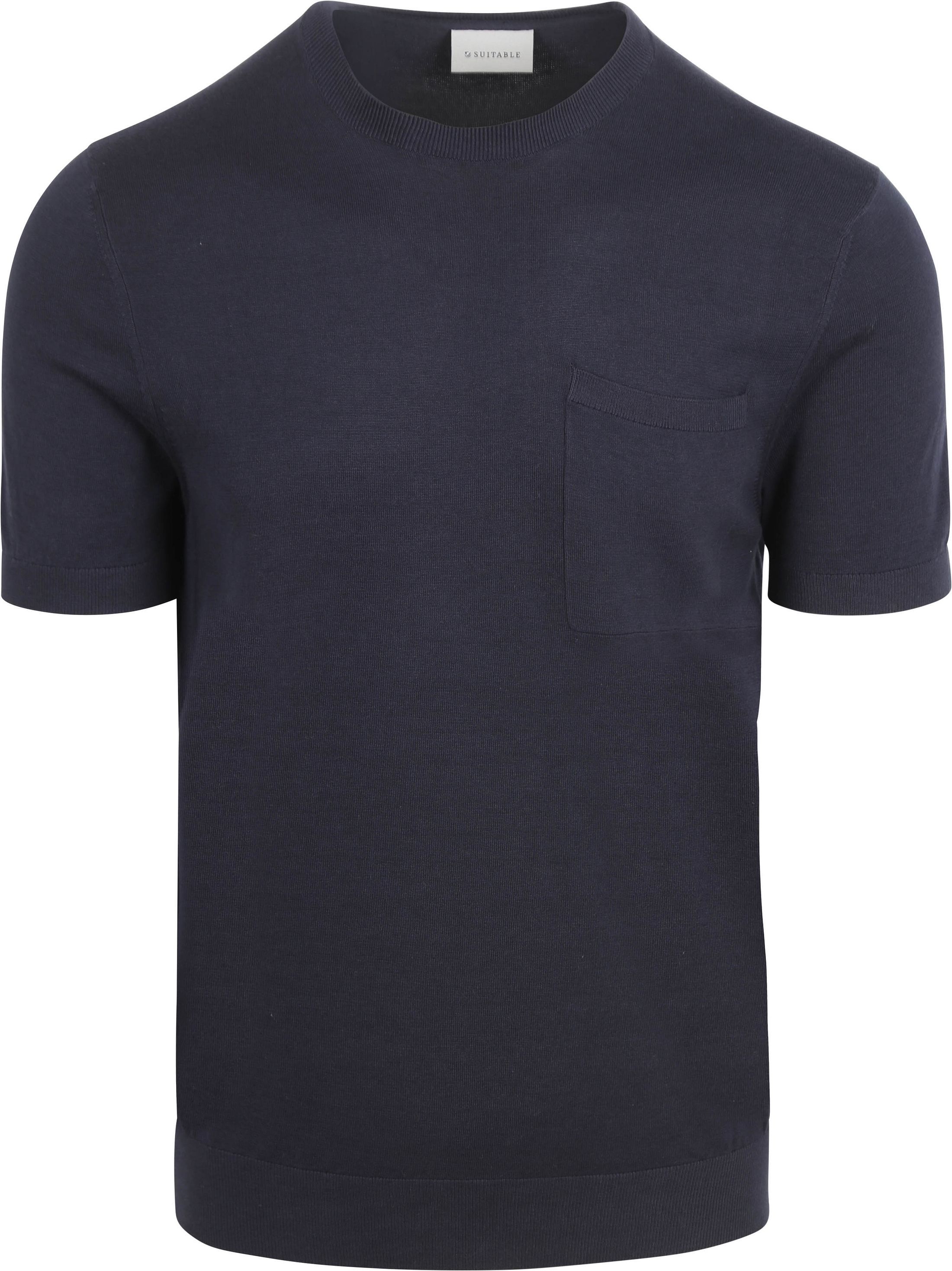 Suitable T-shirt Blu TE-PO-CO-25.01 FCD 28099 navy 