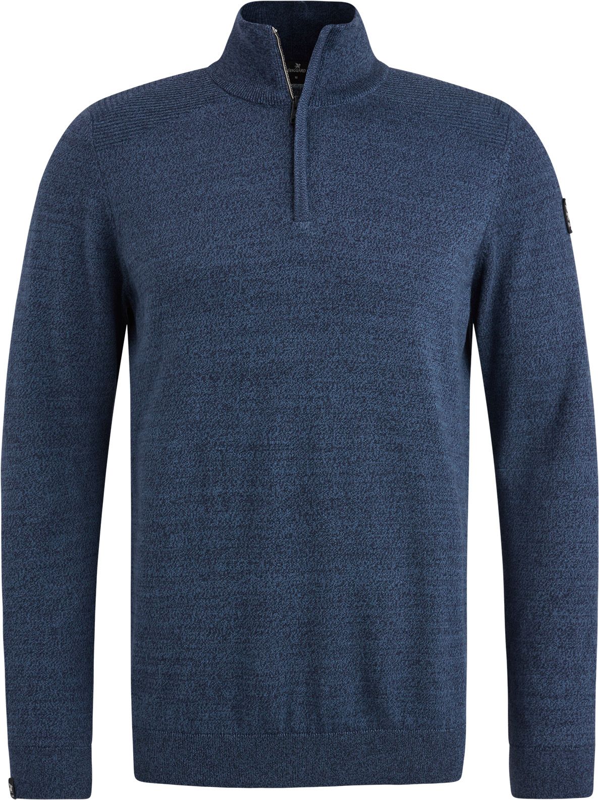 Vanguard Pullover Demi-Zip Melange Bleu Foncé VKW2408302-5030 commander en ligne | Suitable