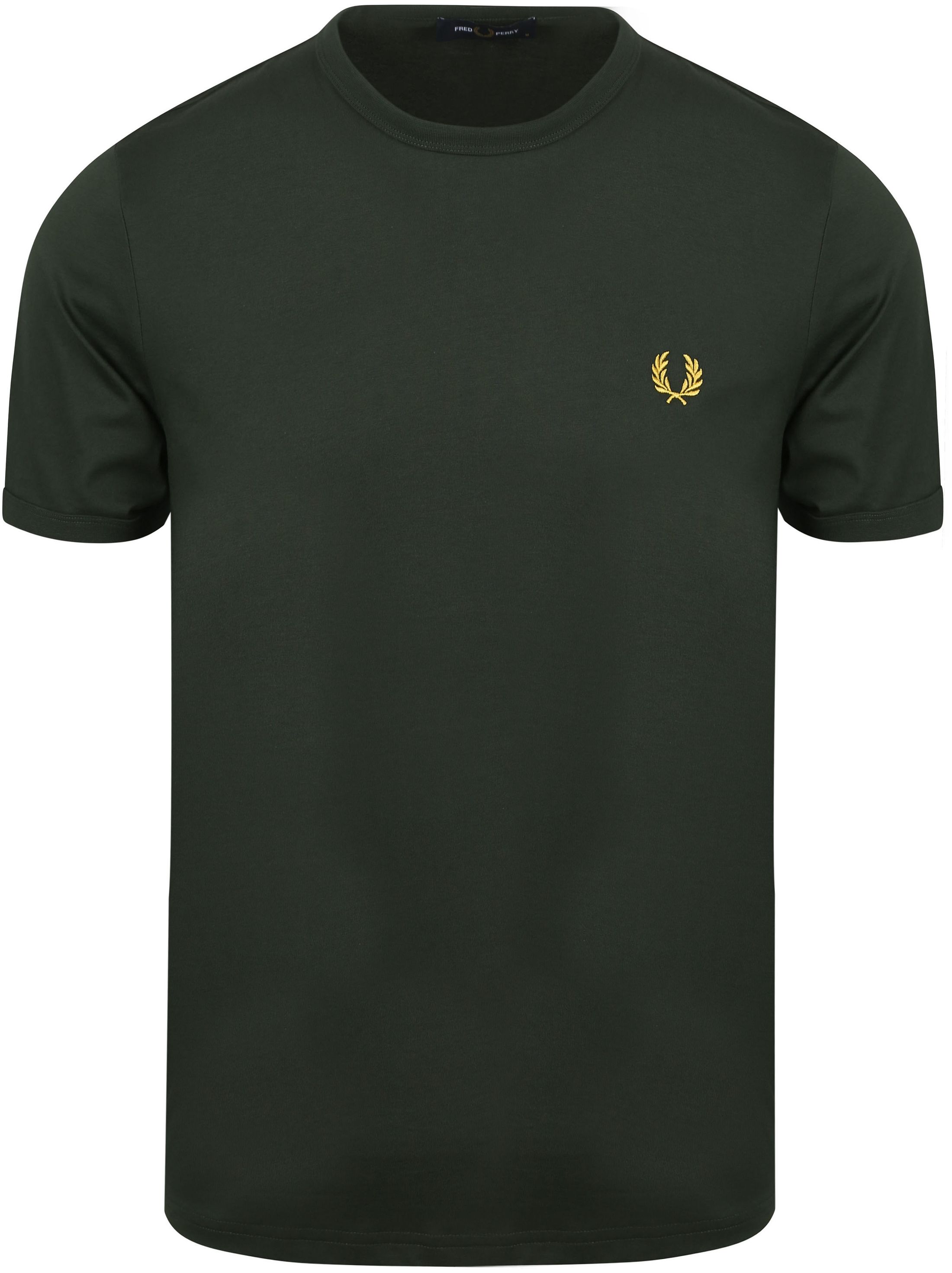 Fred Perry Ringer T-shirt Grön X89 M3519-X89