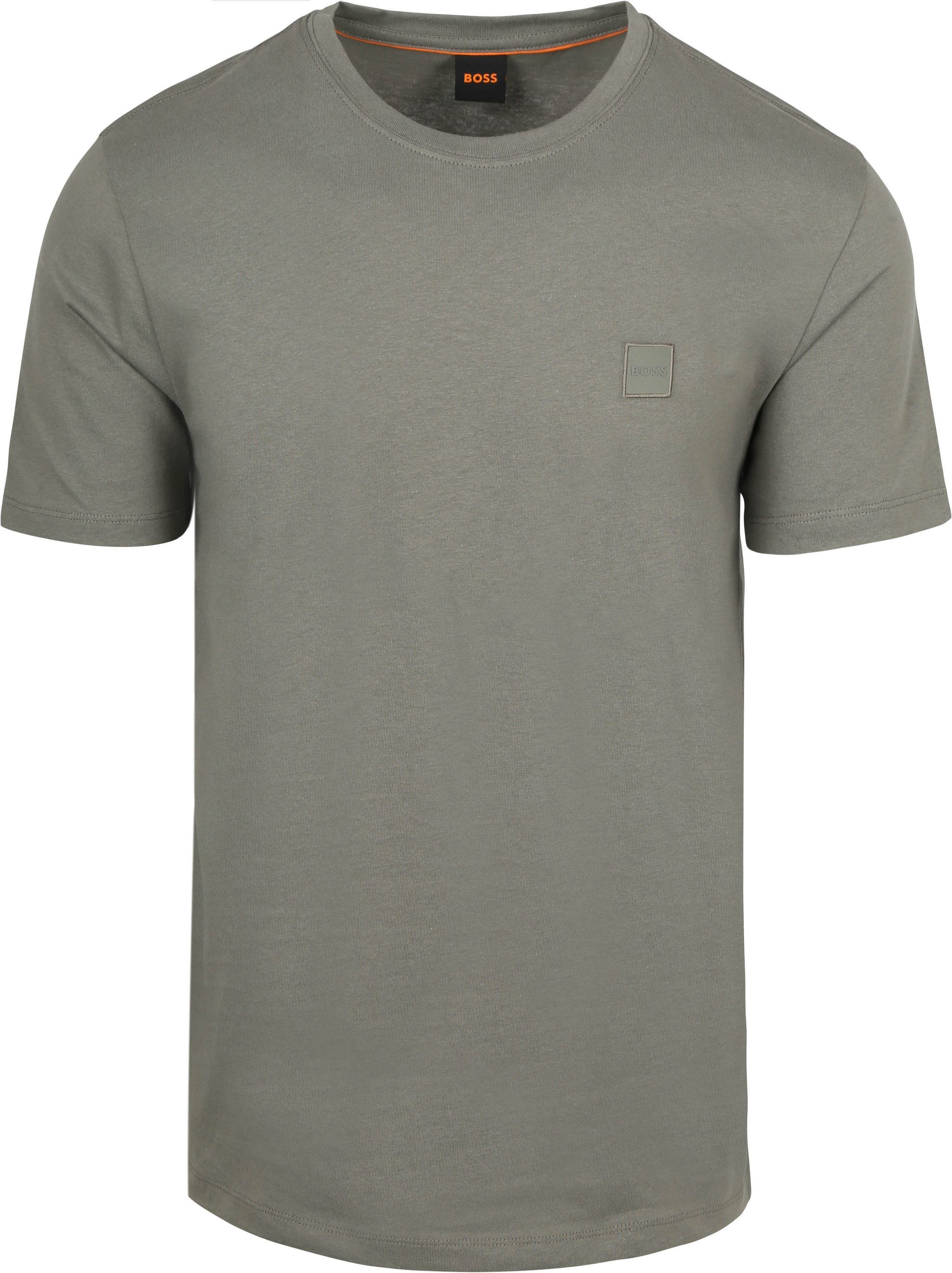 BOSS T-shirt Zielony 50508584-076 