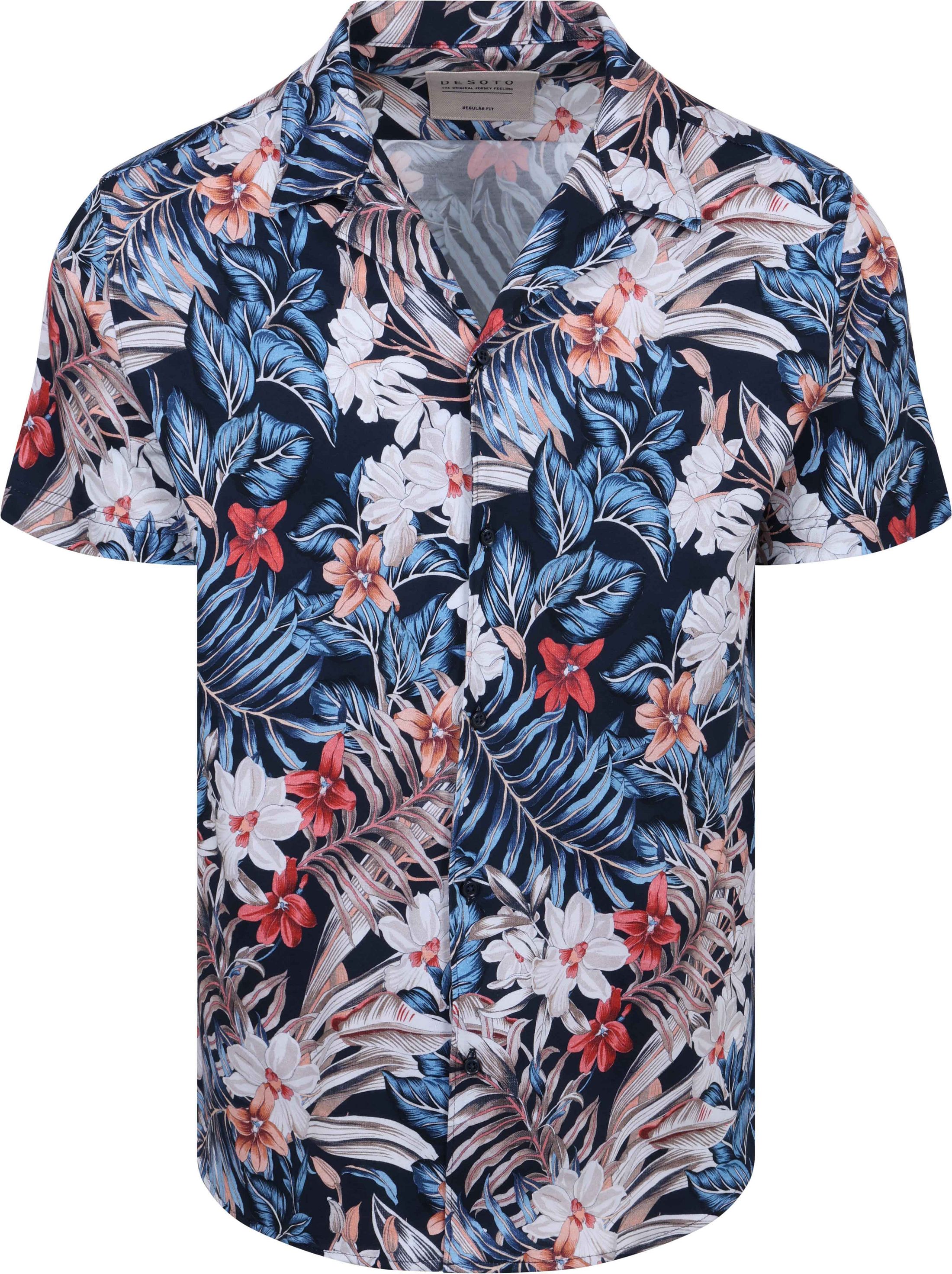 Desoto Camicia Blu 93533-3-339 