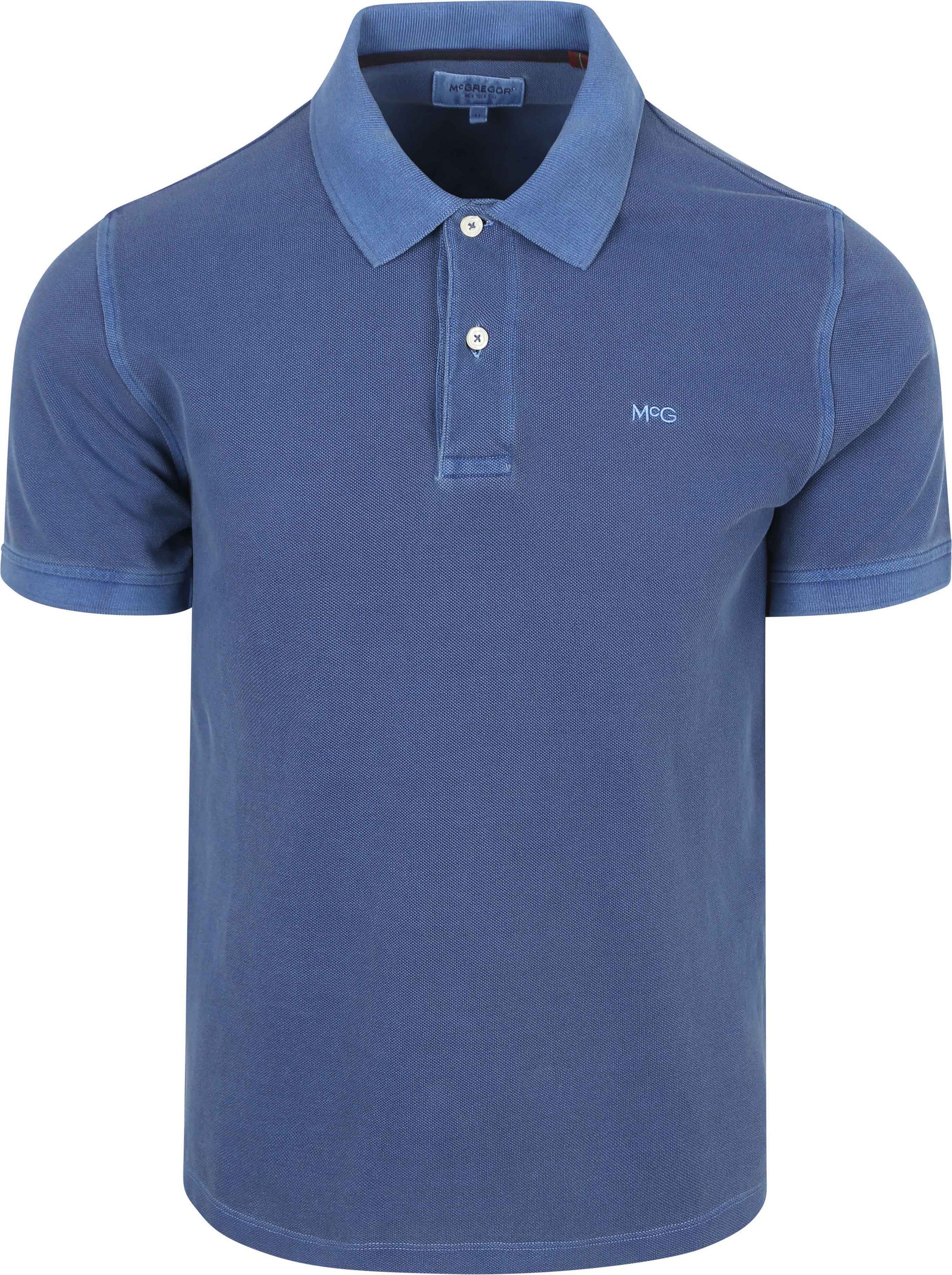 Køb McGregor Piqué Polo Mellemblå MM251.9001.05-2002 | Suitable