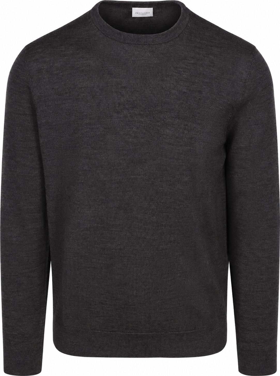 Profuomo Pullover Merinowol Donkerbruin PP2J00013C-H2 kopen | Suitable
