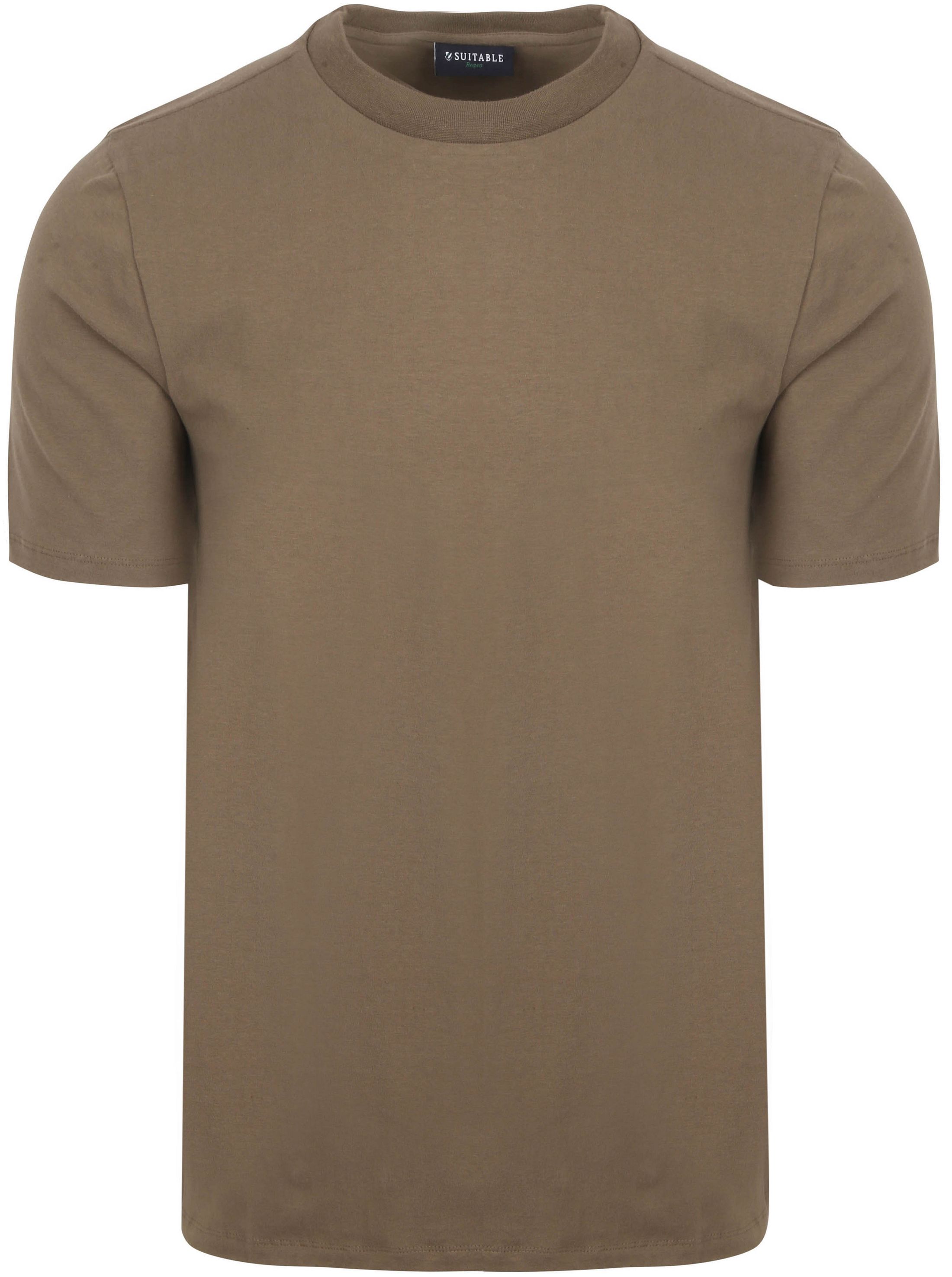 Suitable Respekt T-shirt Hej Taupe RSP-25HIT-TA