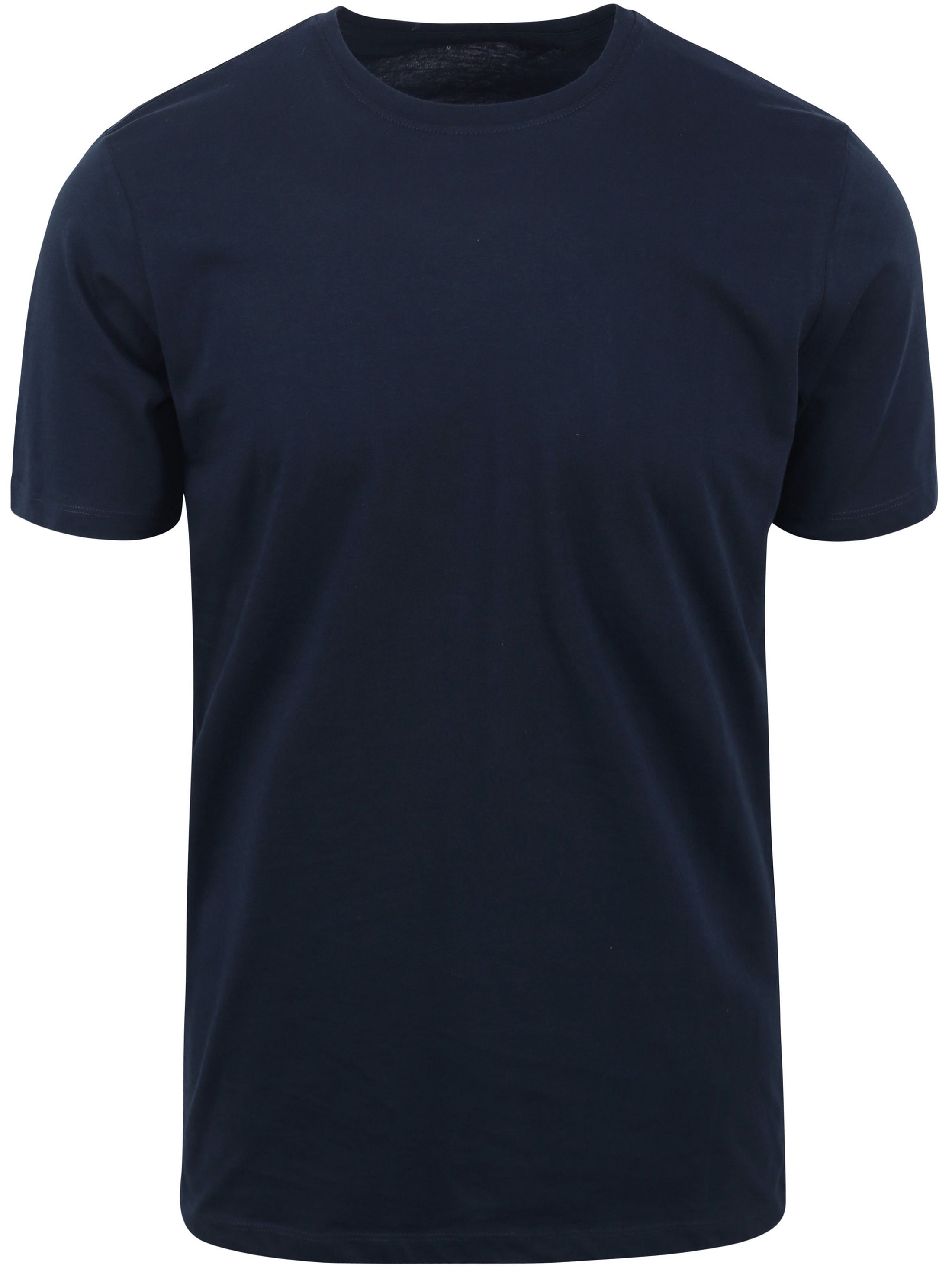 KnowledgeCotton Apparel T-shirt Donkerblauw 1010113 kopen | Suitable