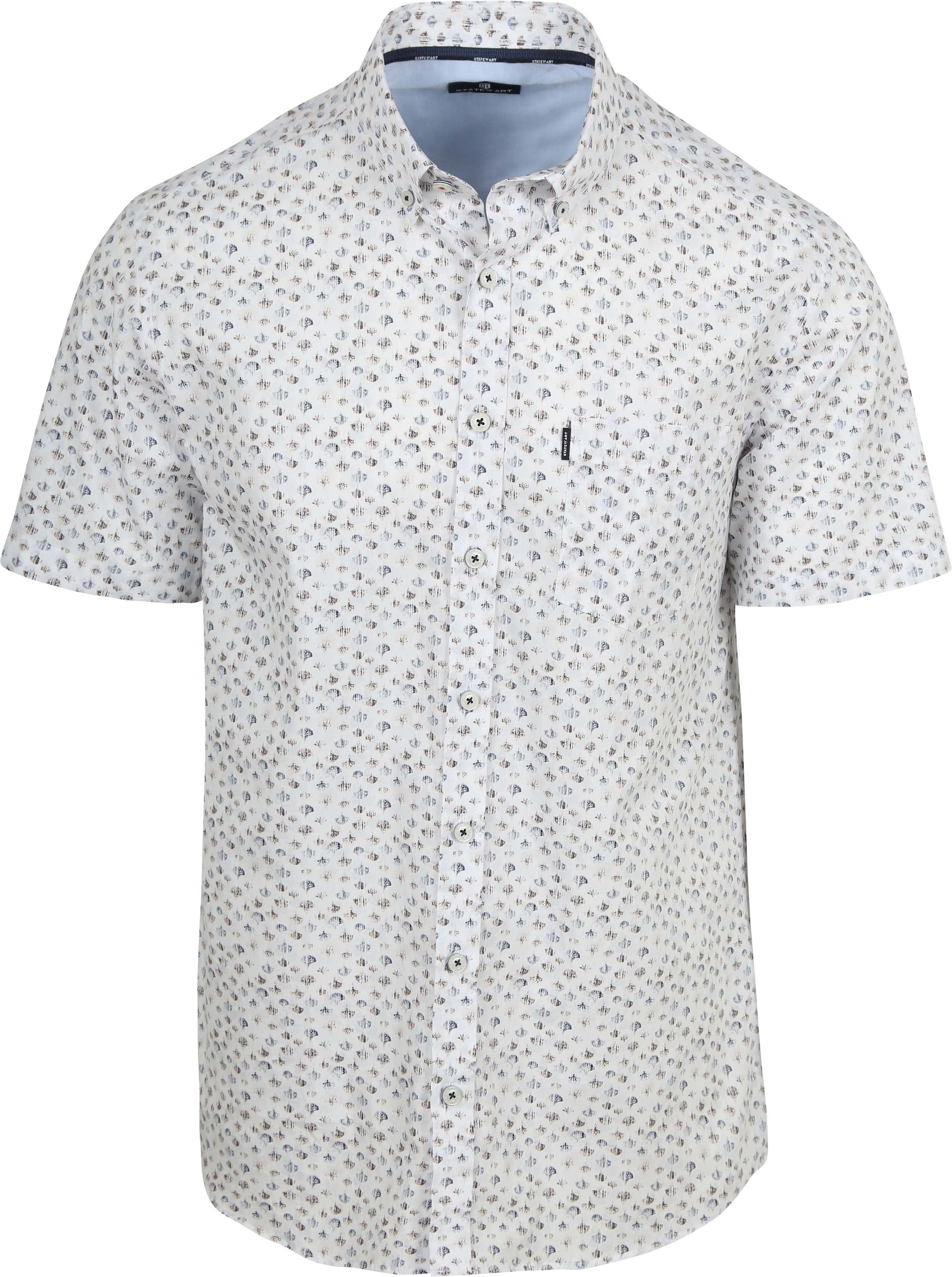 State of Art Short Sleeve Shirt Print White 26416313-5111 order online | Suitable