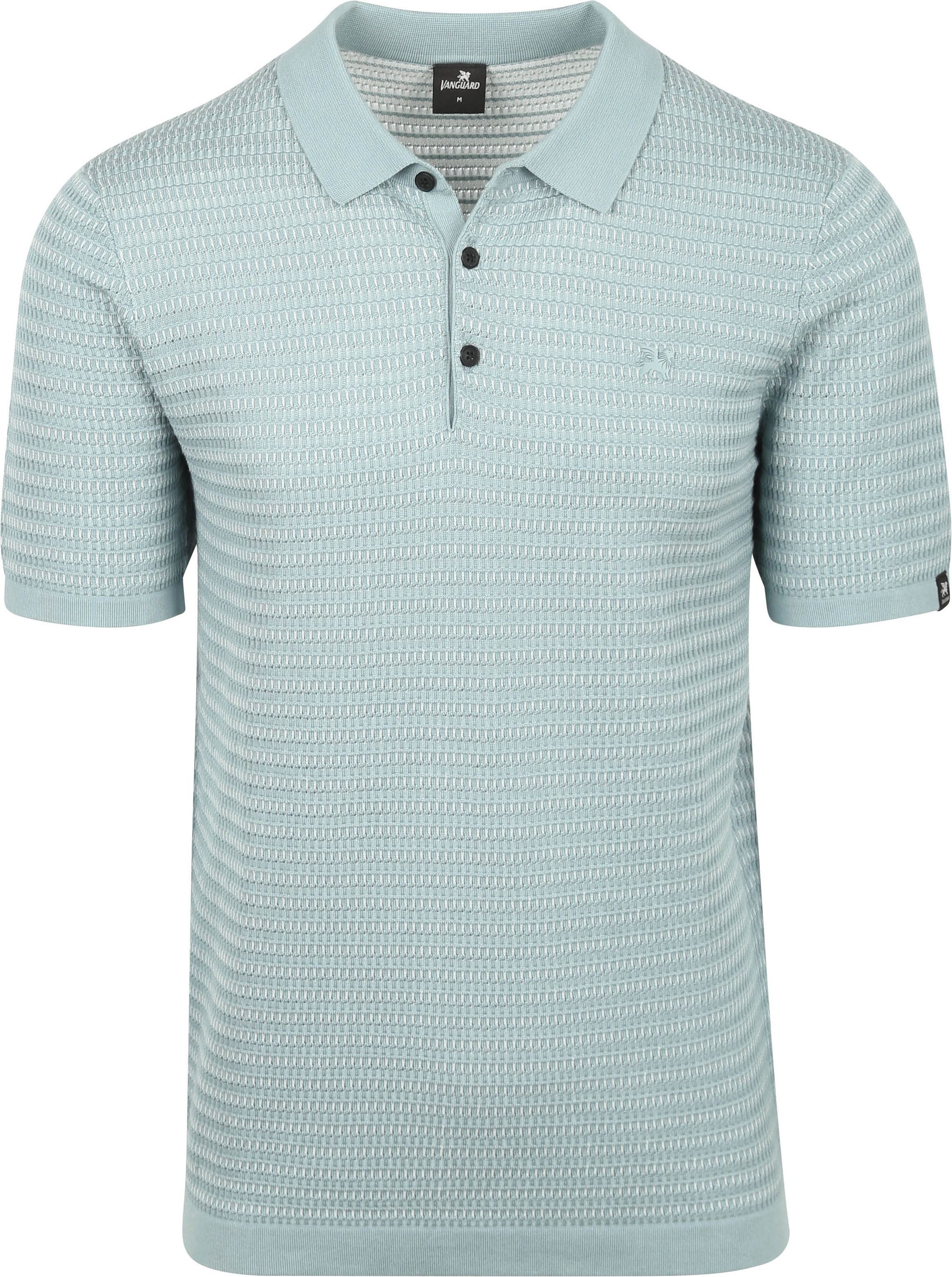 Vanguard Knitted Polo Arona Blau kaufen | Suitable