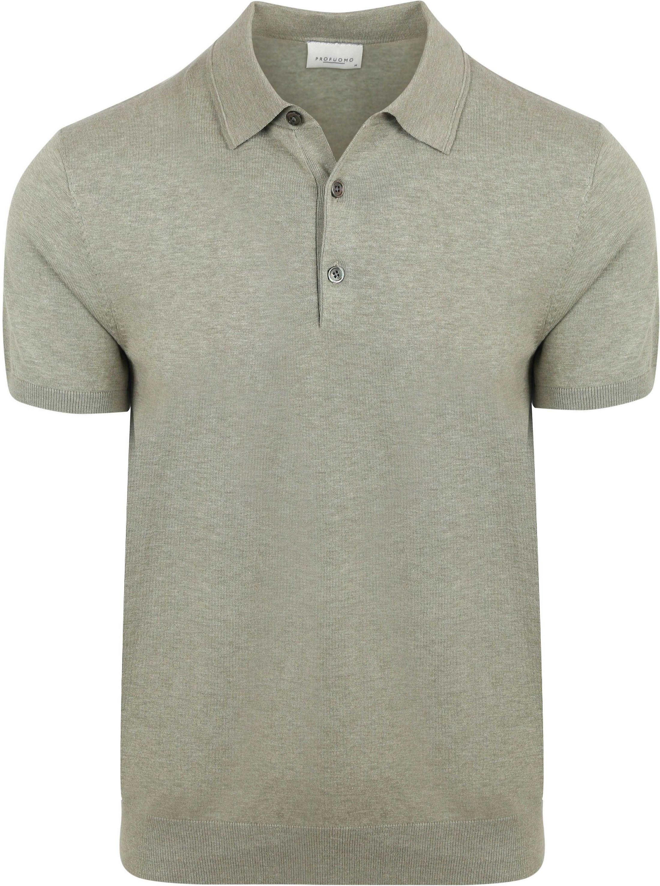 Profuomo Poloshirt Luxury Basic Groen PPXD10007D-Z2 kopen | Suitable