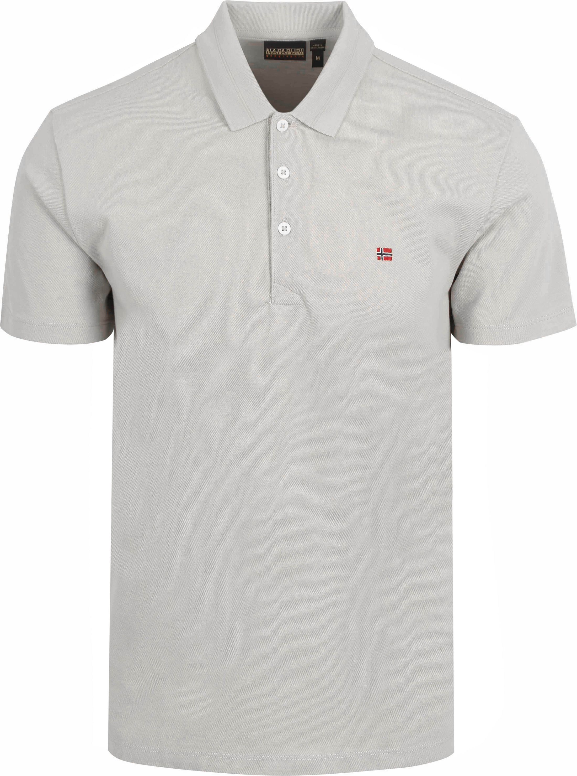 Napapijri Ealis Polo Grijs NP0A4H8BH621 kopen | Suitable