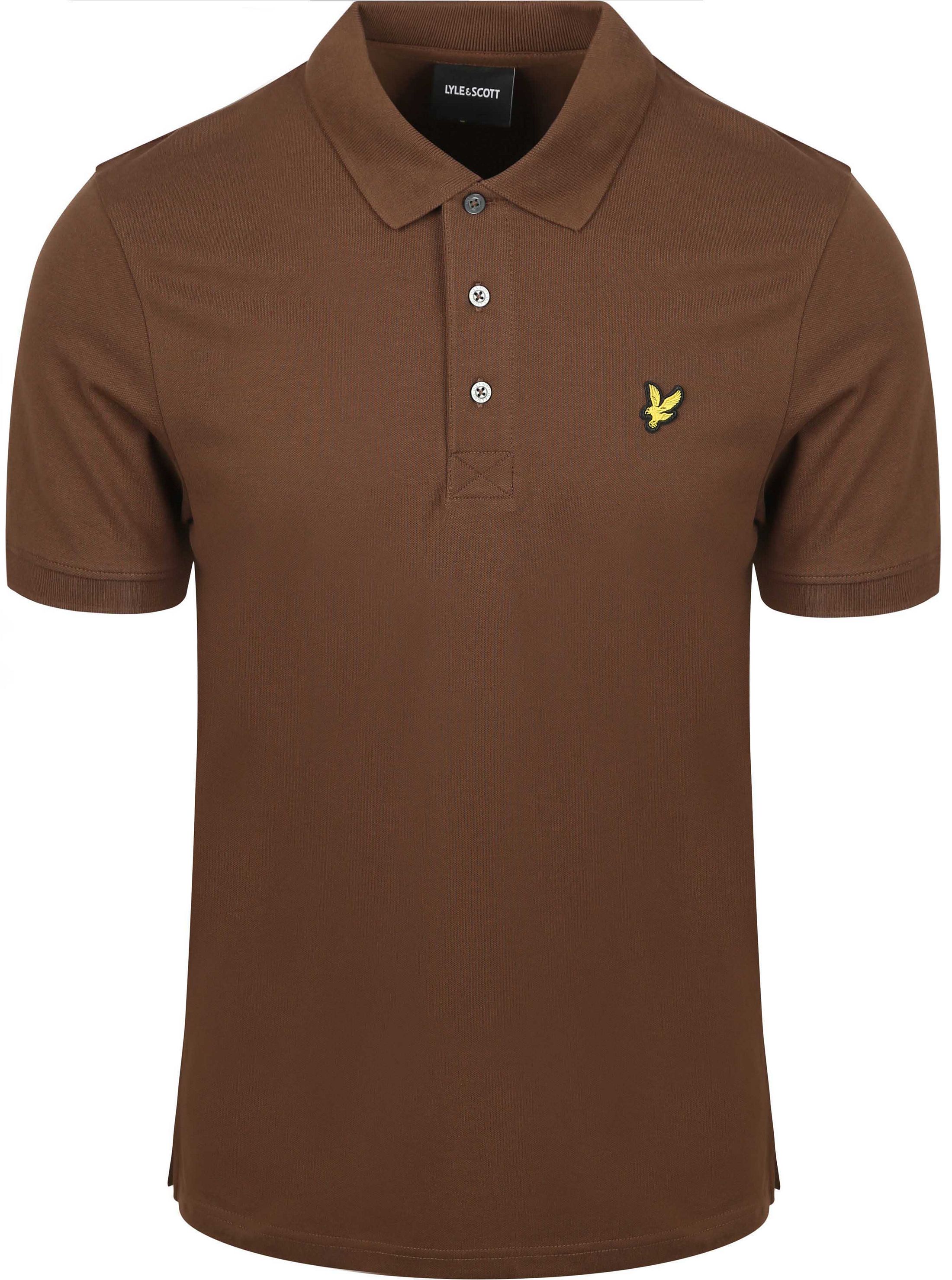 Lyle and Scott Polo Marrone SP400VOG-Y045 