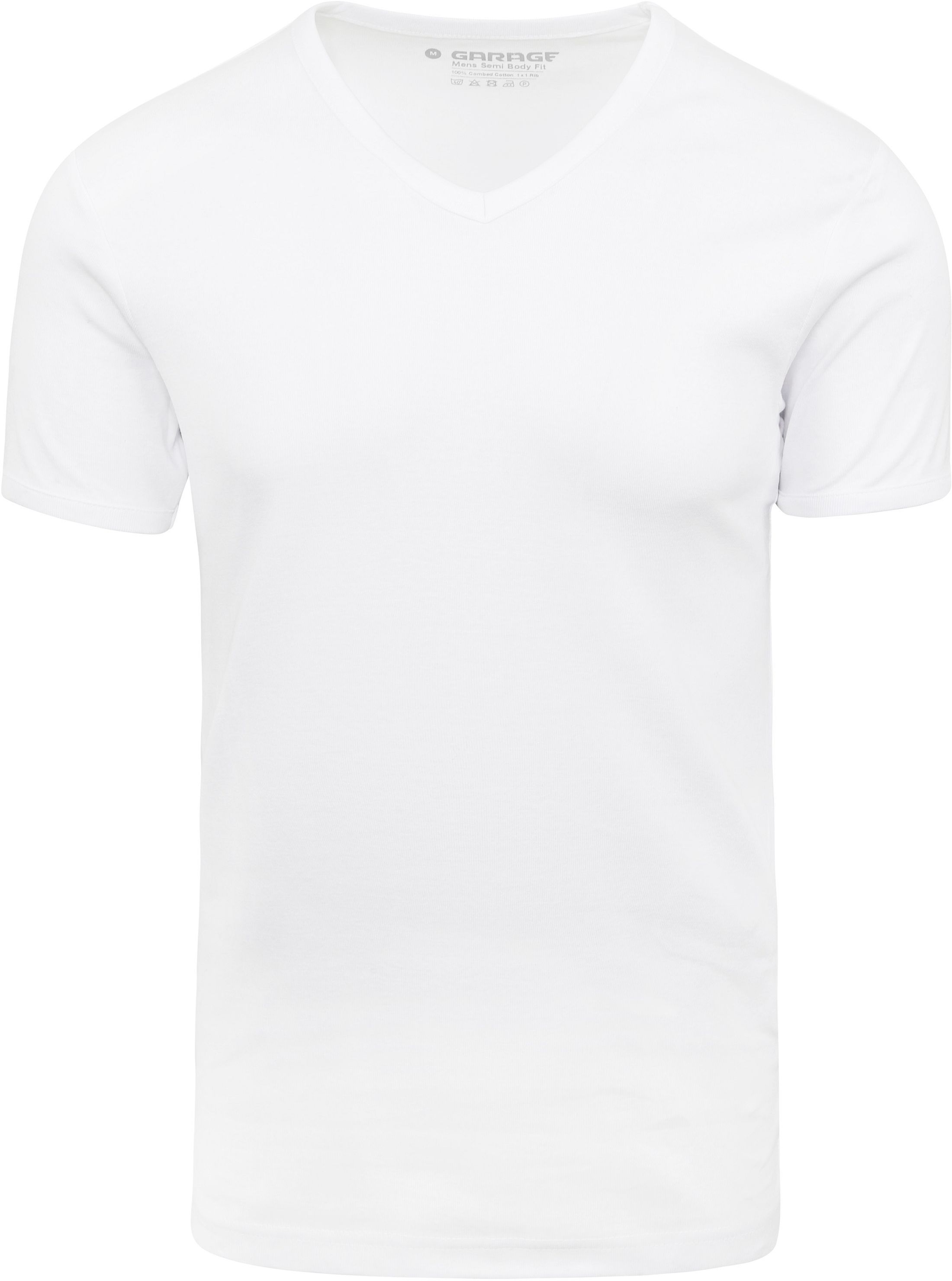 Garage T-shirt Biały 0302-100 