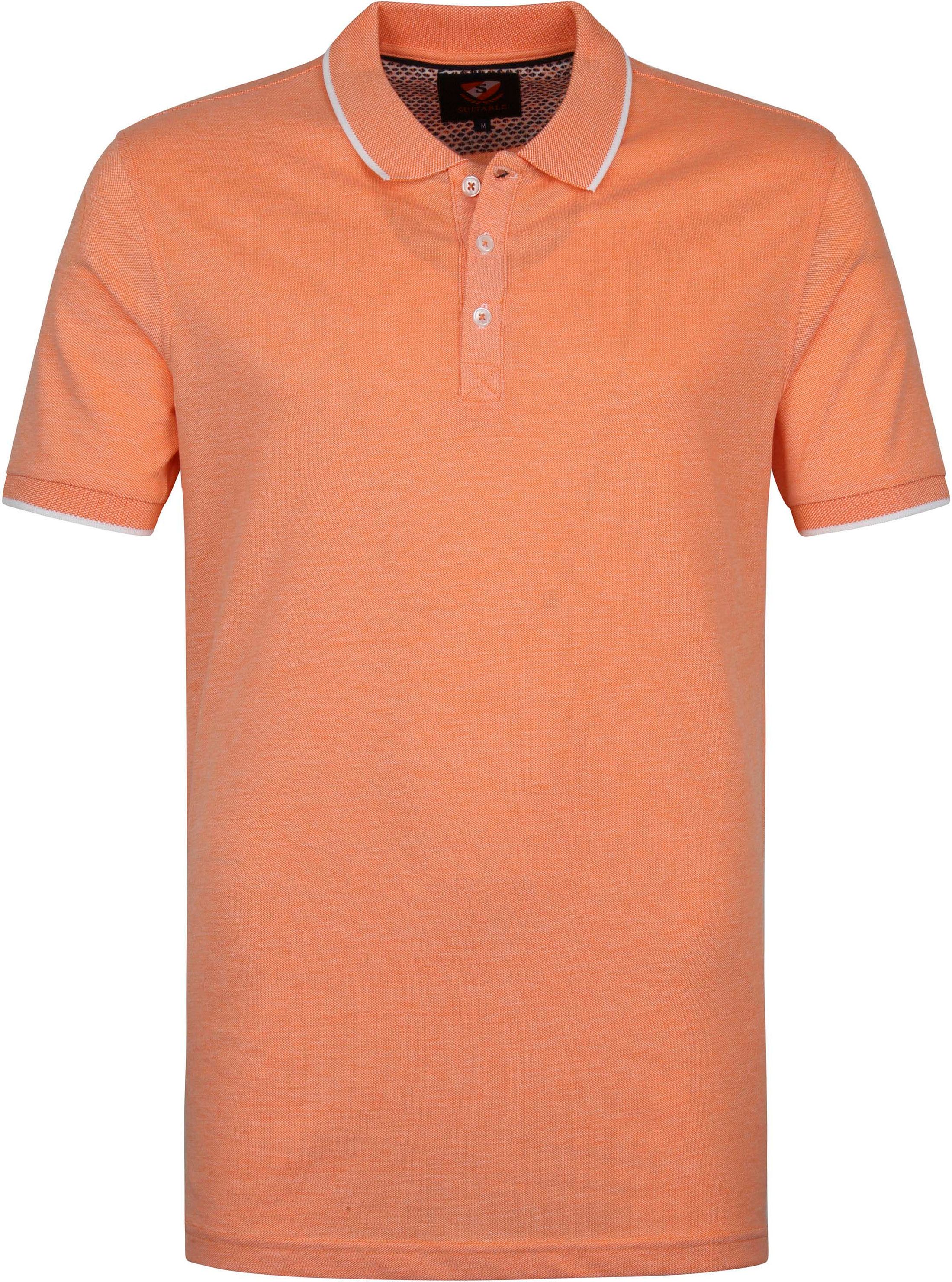 Suitable Oxford Polo Fell Orange POXF-22-07 Polo Orange