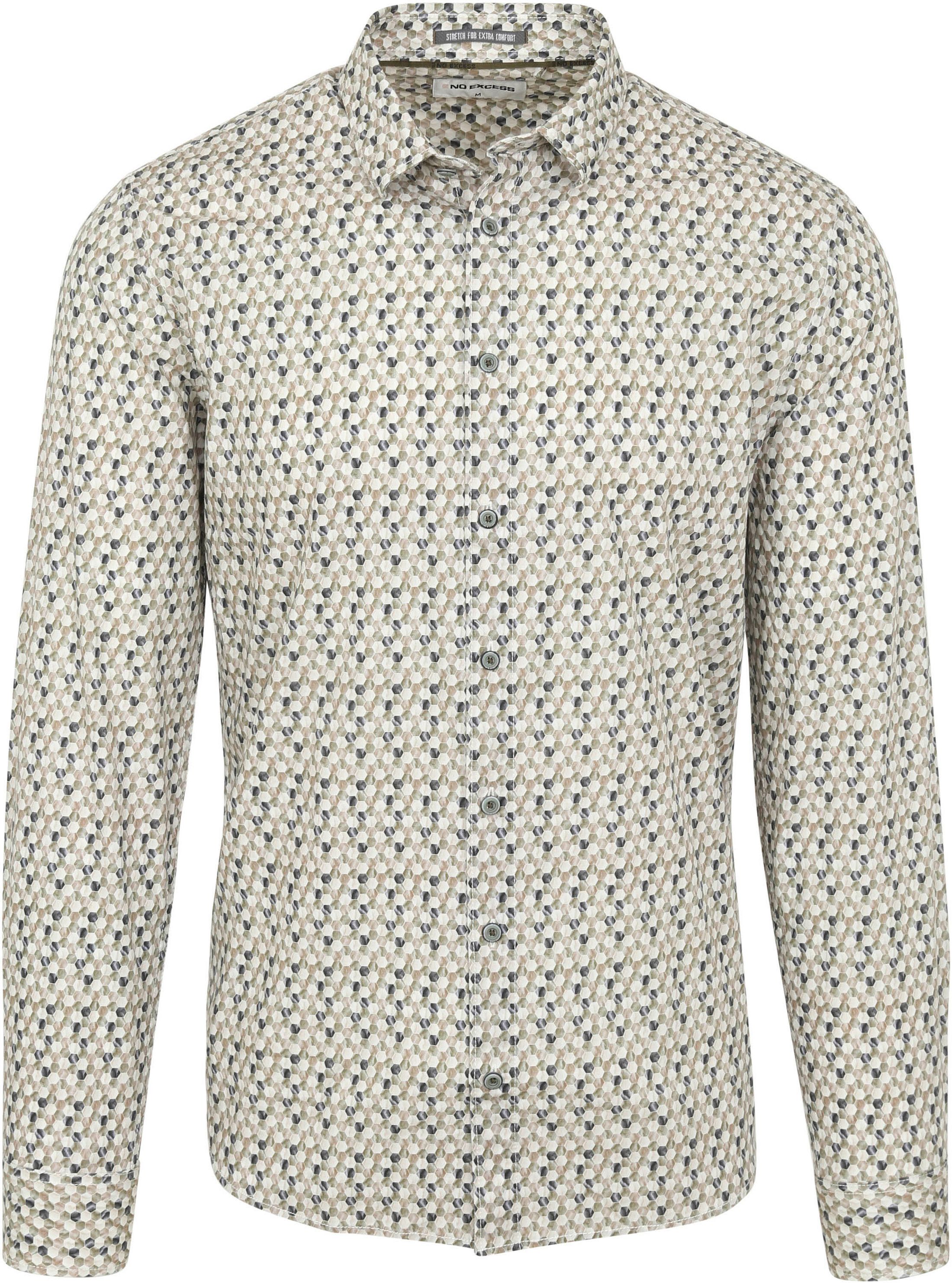 Chemise No-Excess à Motifs Verts commander en ligne | 17480850-173 | Suitable Luxembourg