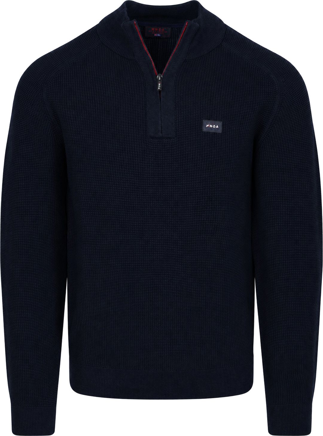 NZA Half Zip Slub Knit Melange Marine commander en ligne | Suitable