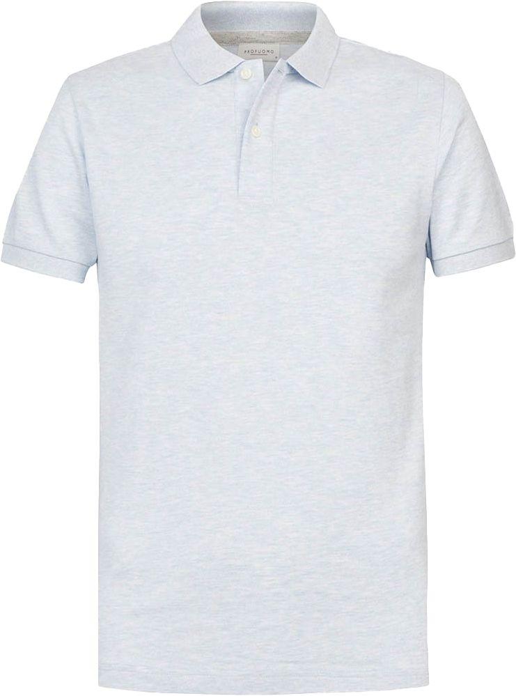 Profuomo Piqué Poloshirt Lysblå PPWD10019M-M1