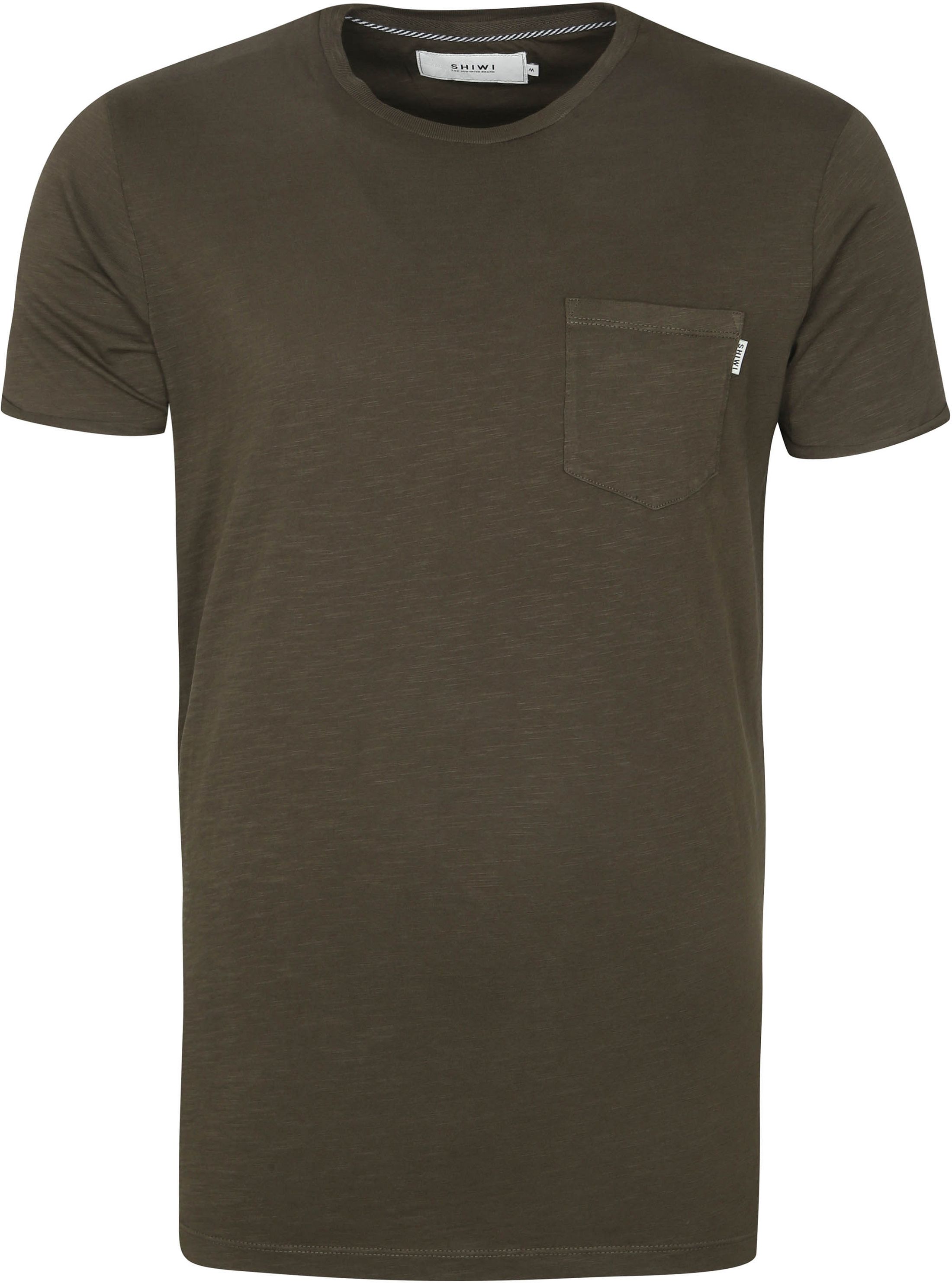 Shiwi T-shirt Ciemnozielony 5100585001-740 