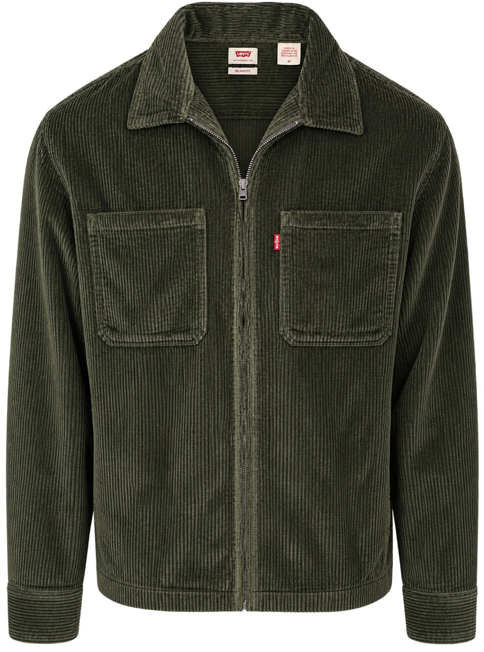 Levi's Shirt Boxy Zip up Grün 0085L-0000 kaufen | Suitable